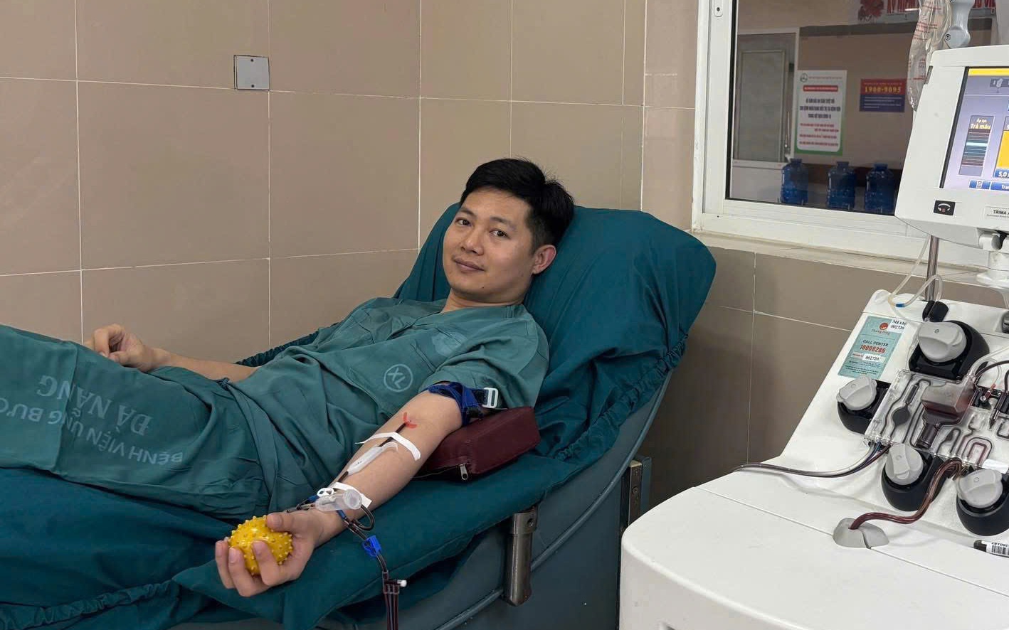 Điều dưỡng 30 lần hiến máu và làn sóng tiếp ứng máu đầu năm tại Đà Nẵng