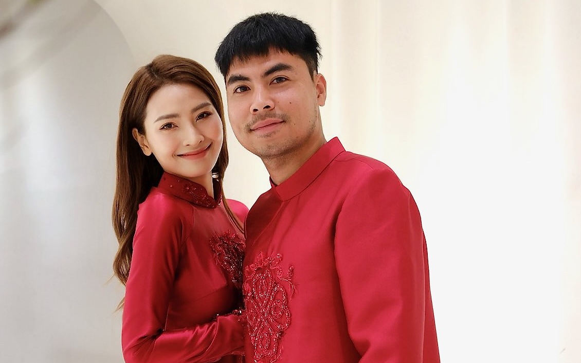 Cầu thủ Đức Huy và MC Huyền Trang tổ chức lễ ăn hỏi tại Hà Nội