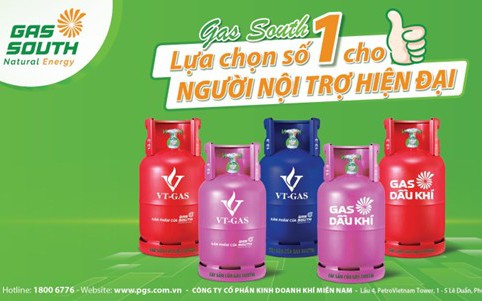Giá gas tháng 3/2026 giữ nguyên, Gas South cam kết ổn định thị trường và nguồn cung