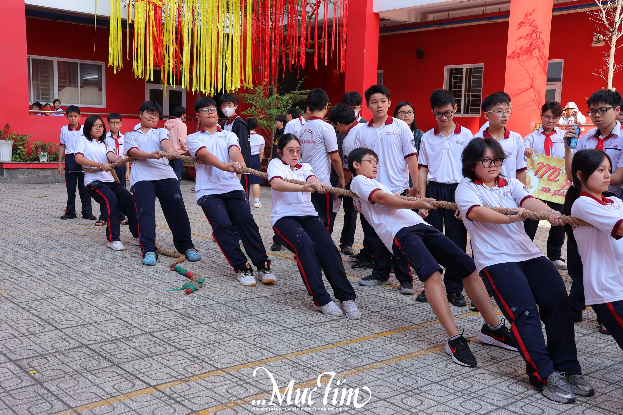 Giờ ra chơi rộn ràng với chuỗi trò chơi vận động mừng xuân - Ảnh 10.