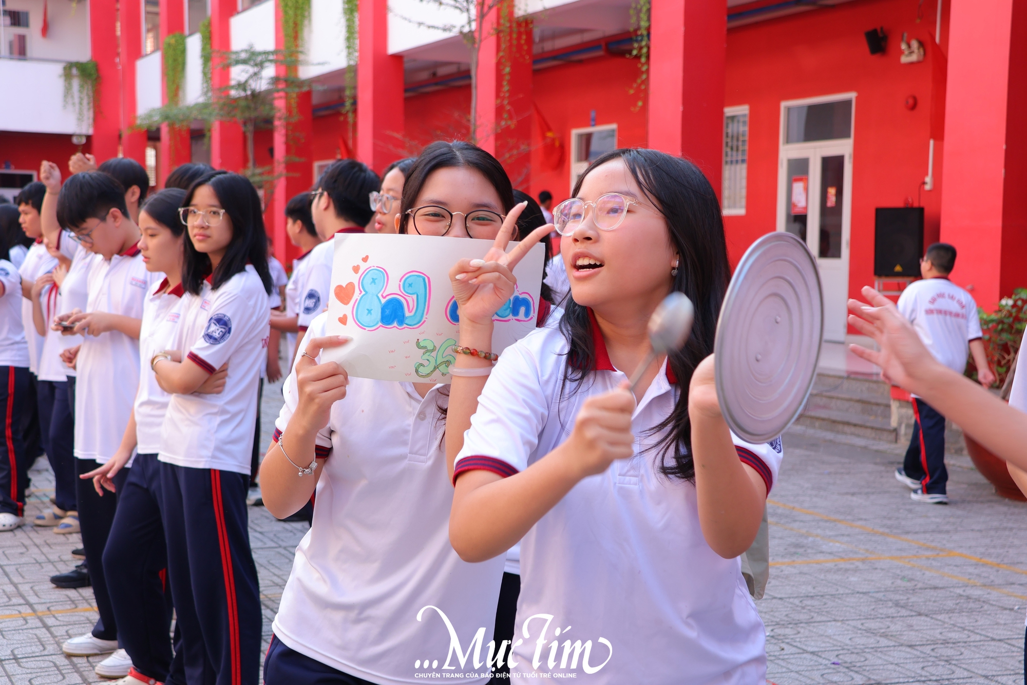 Giờ ra chơi rộn ràng với chuỗi trò chơi vận động mừng xuân - Ảnh 12.