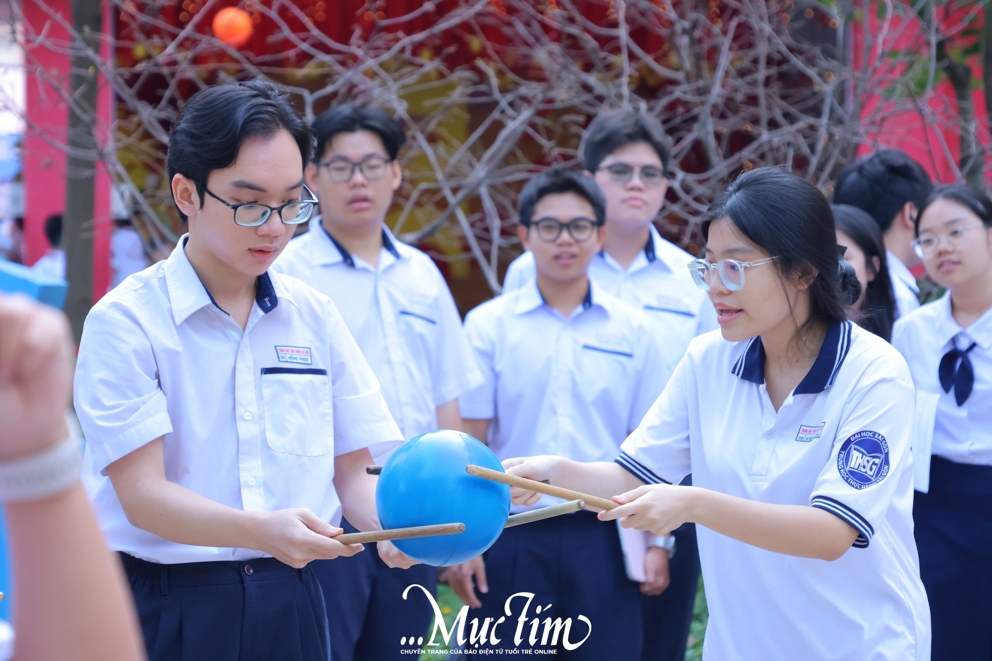 Giờ ra chơi rộn ràng với chuỗi trò chơi vận động mừng xuân - Ảnh 5.