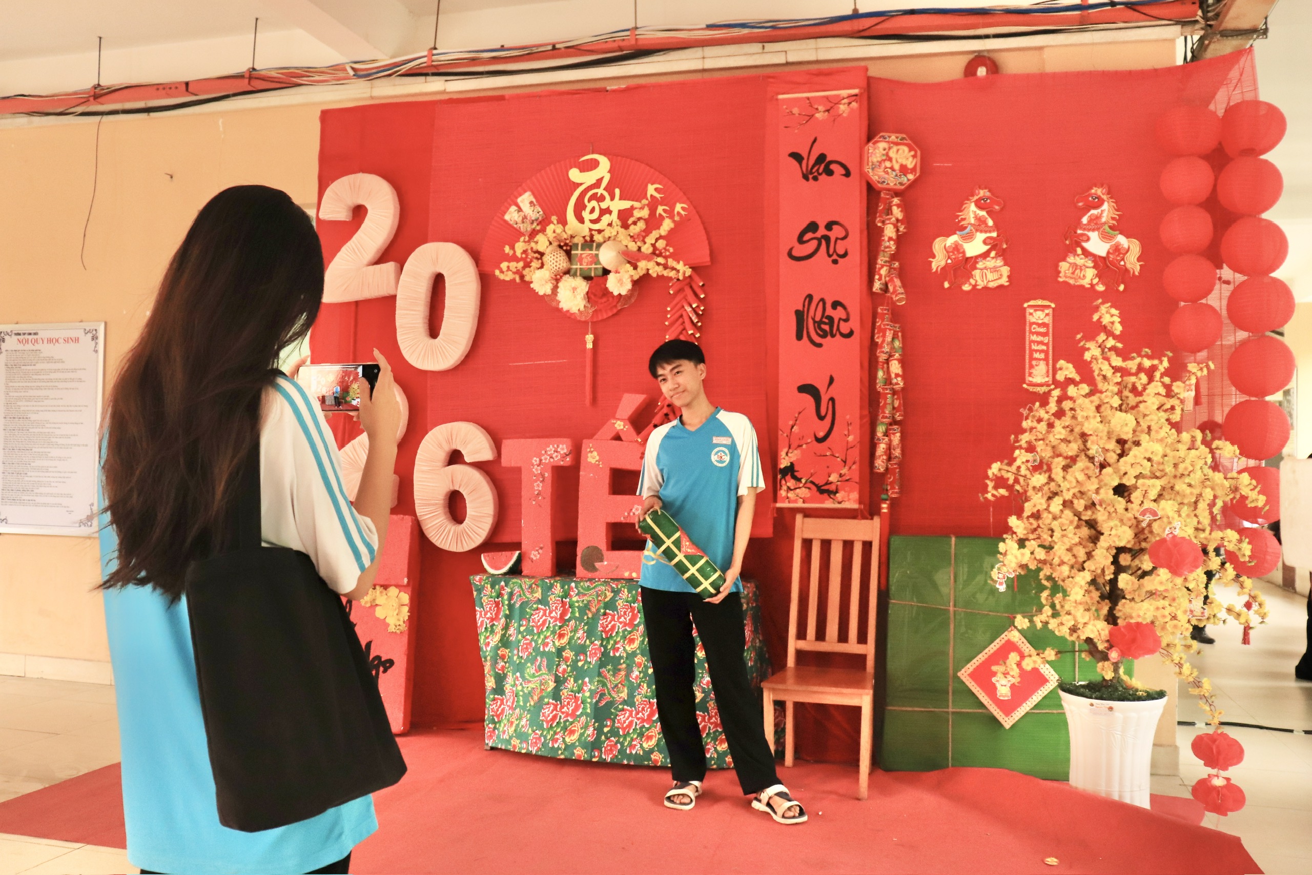 Rộn ràng Hội xuân Bính Ngọ 2026 tại Trường THPT Bình Chiểu - Ảnh 7.