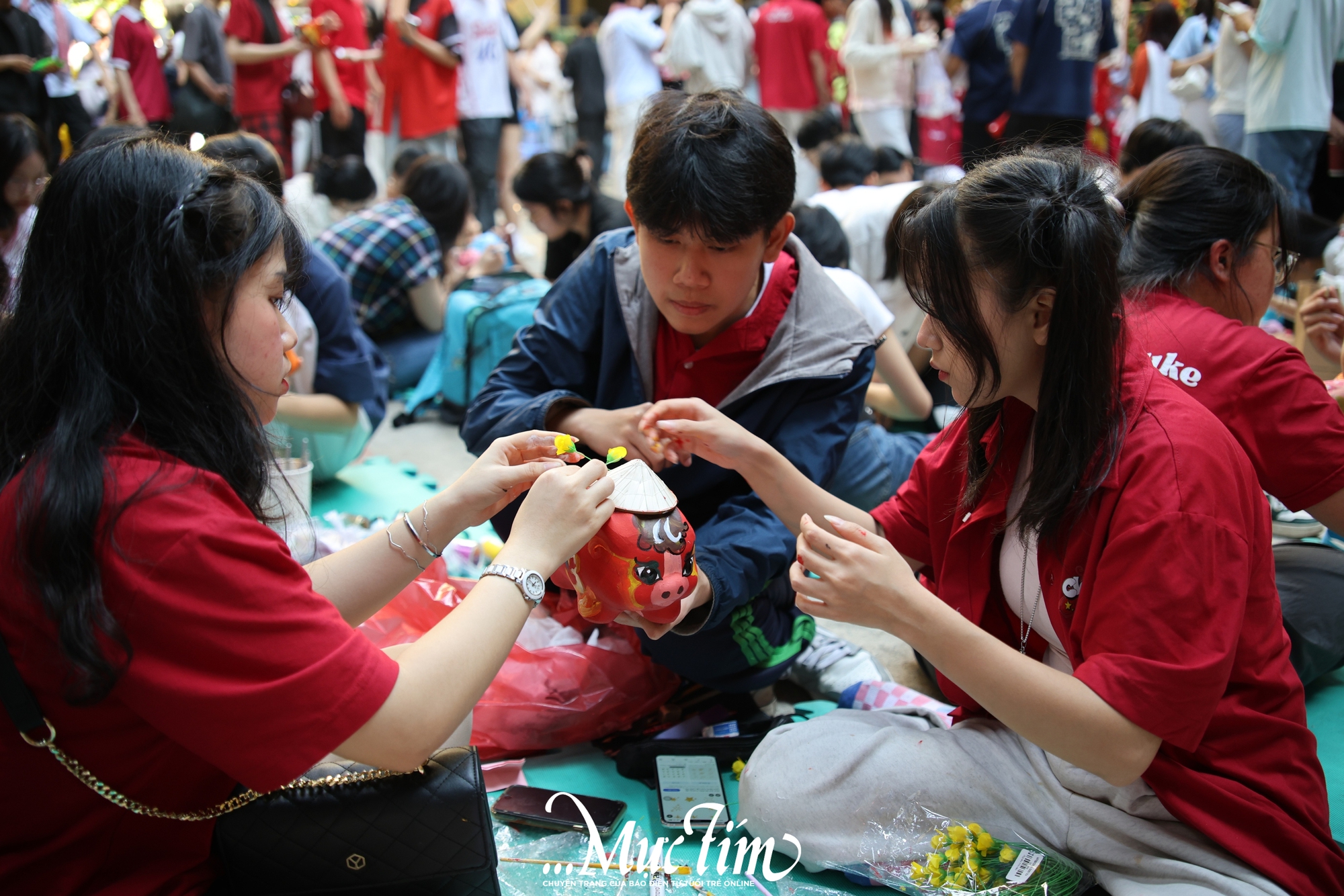 Rực rỡ sắc xuân tại THPT Tây Thạnh với 68 gian hàng sáng tạo - Ảnh 18.