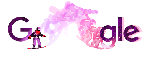 Môn trượt ván trên tuyết xuất hiện trên Google Doodle- Ảnh 1.