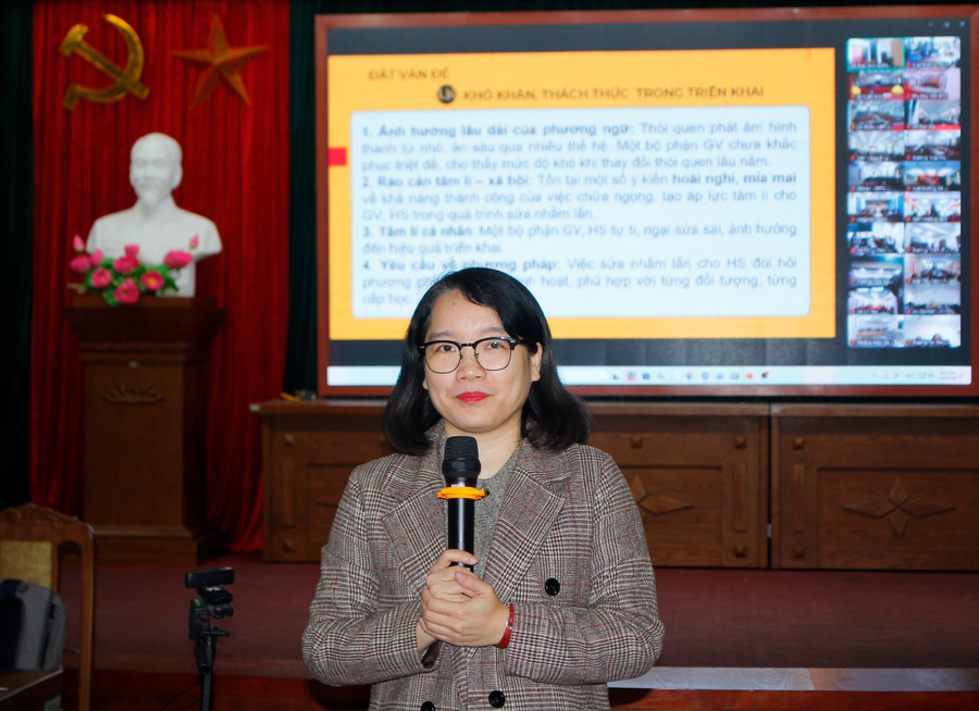 Hàng nghìn giáo viên Hưng Yên khắc phục lỗi phát âm L và N - Ảnh 1.