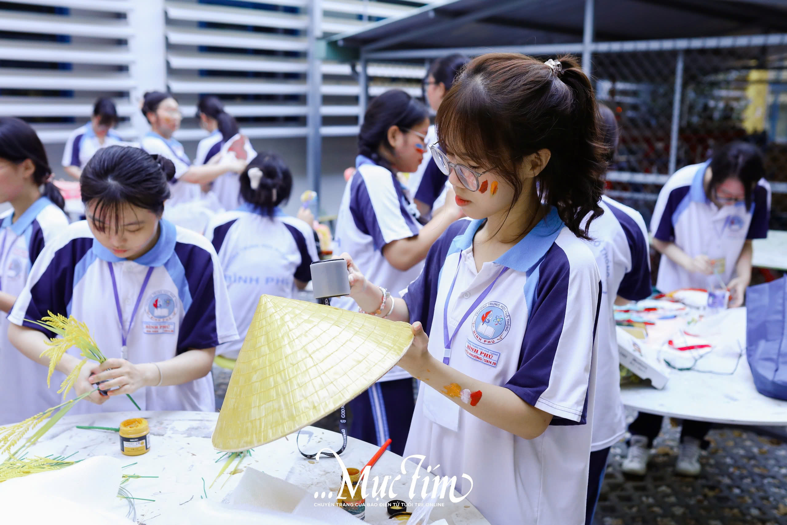 Hơn 500 học sinh sôi nổi tranh tài, thổi hồn Tết Việt vào hội xuân trường học- Ảnh 15.