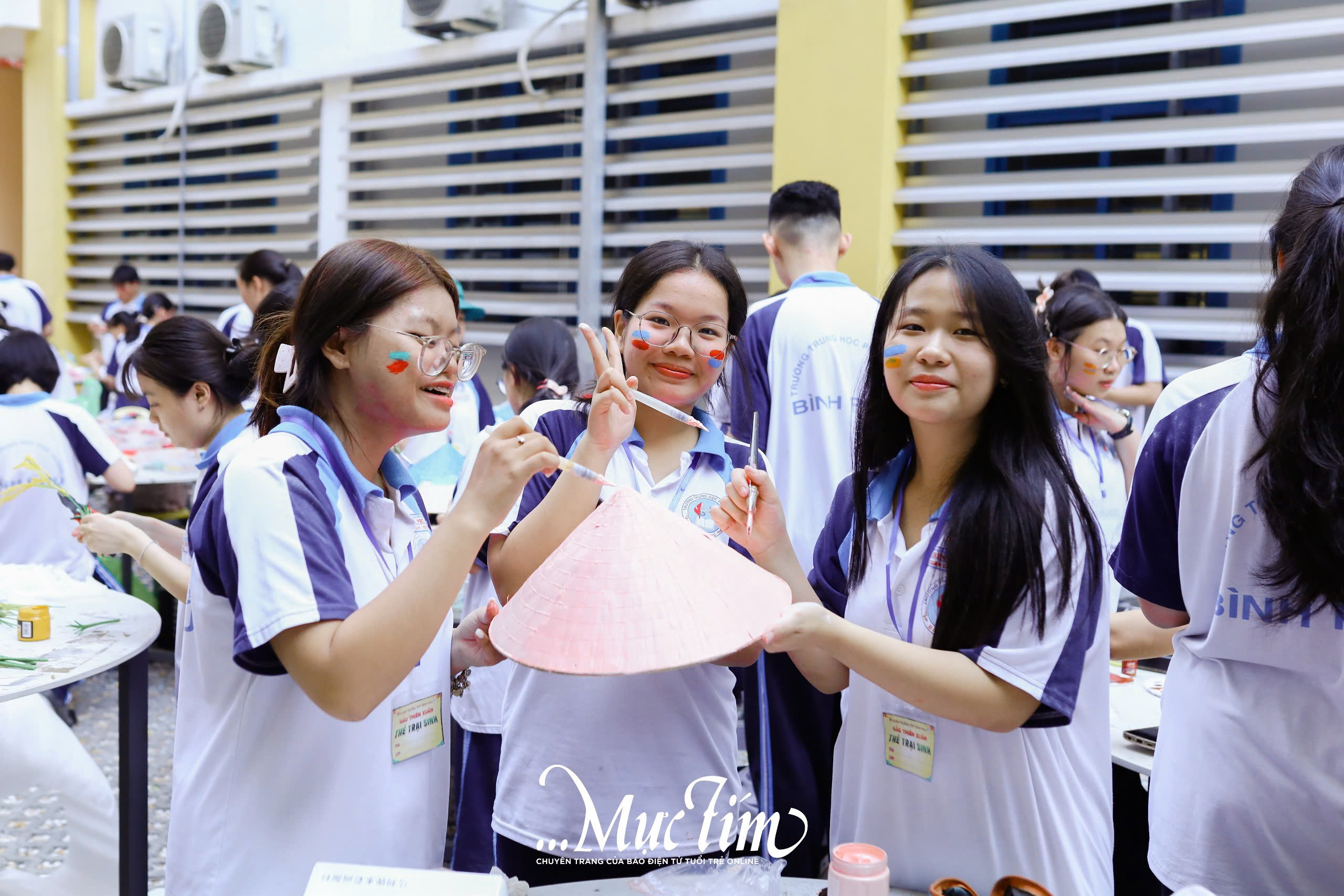 Hơn 500 học sinh sôi nổi tranh tài, thổi hồn Tết Việt vào hội xuân trường học- Ảnh 14.