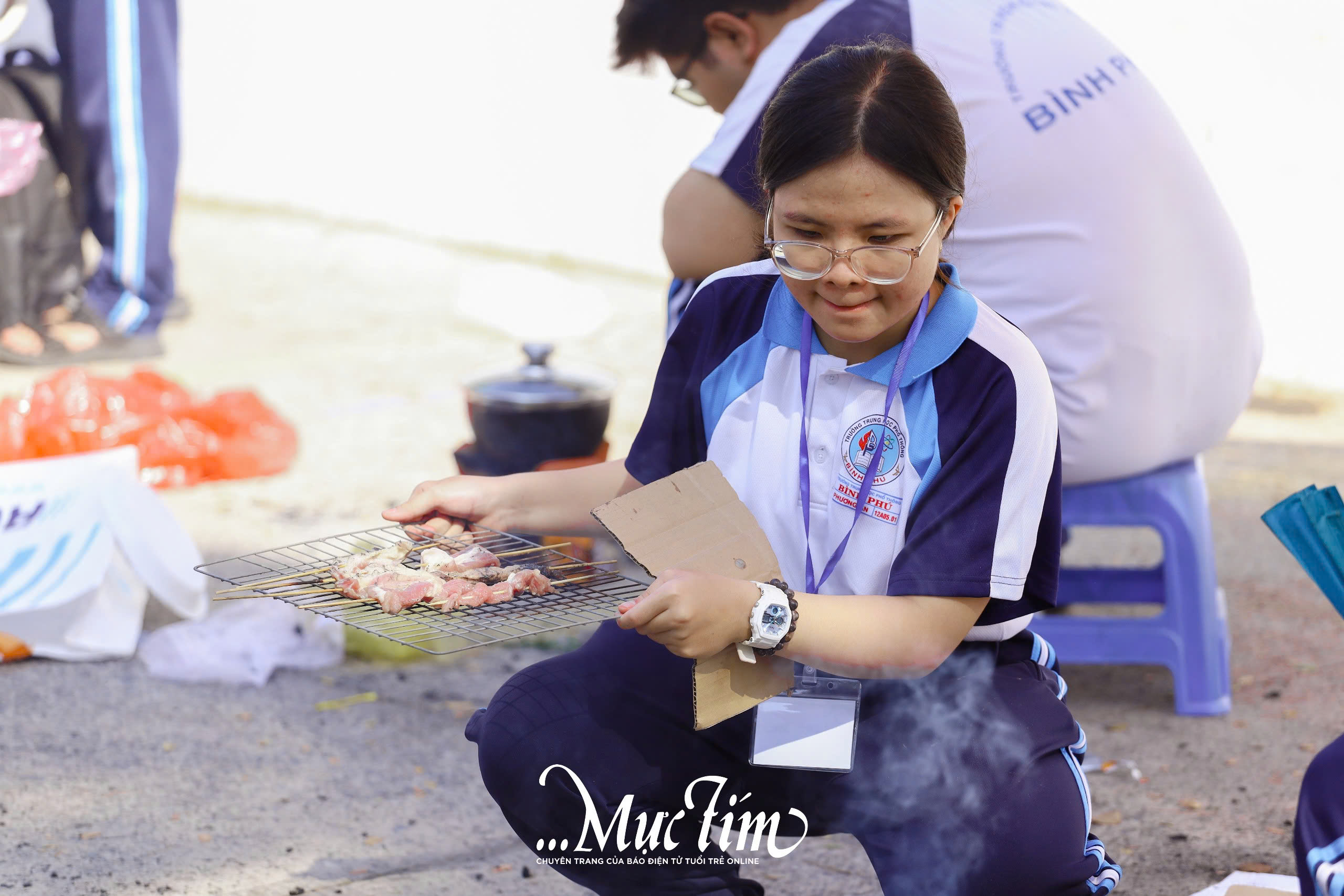 Hơn 500 học sinh sôi nổi tranh tài, thổi hồn Tết Việt vào hội xuân trường học- Ảnh 11.