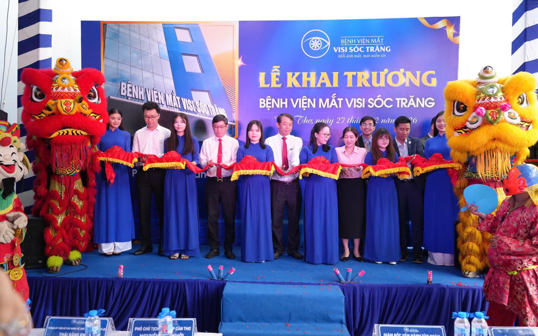 Bệnh Viện Mắt VISI Sóc Trăng Khai Trương, Trao Tặng 1.000 Suất Khám Mắt Miễn Phí