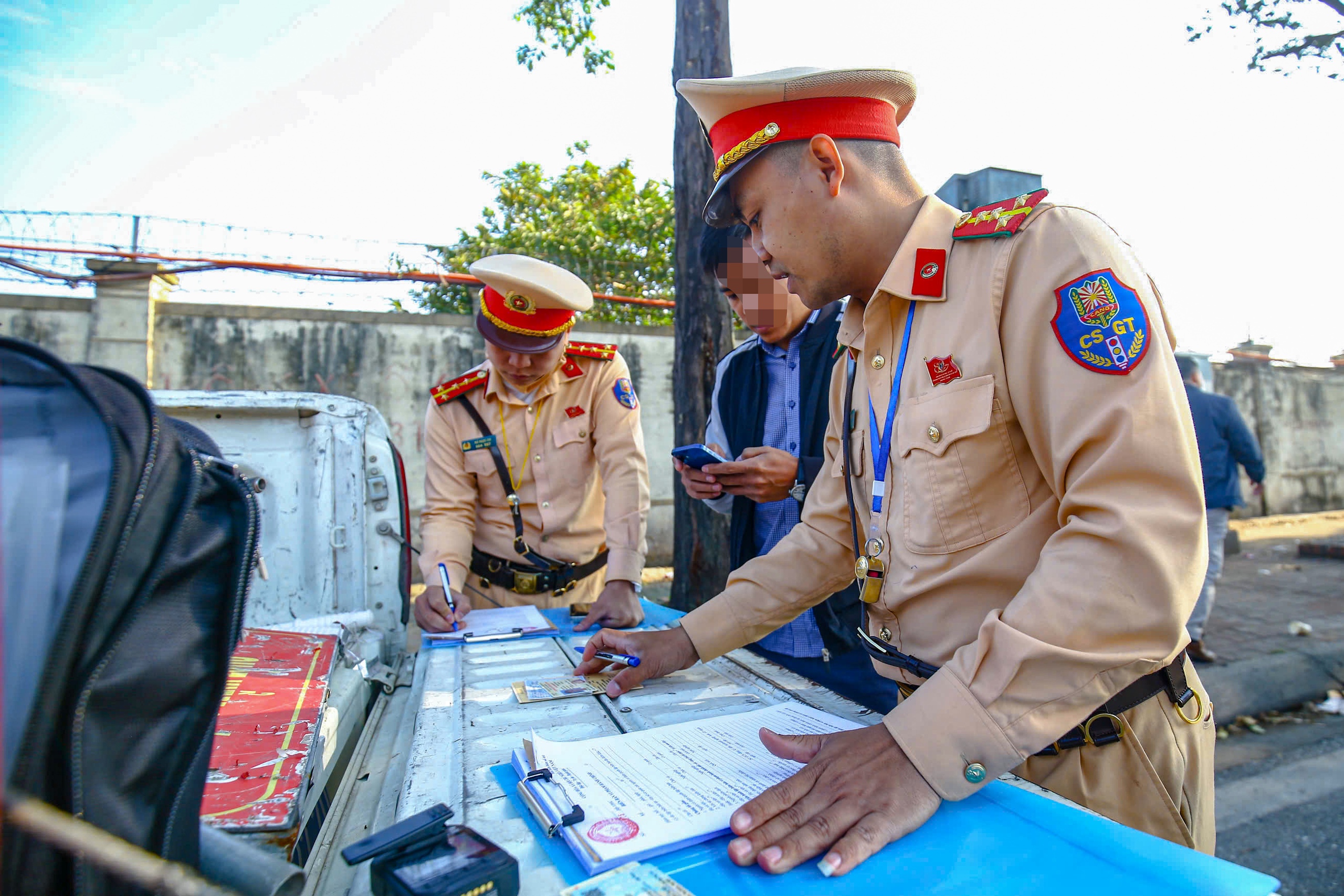 Cảnh sát giao thông công bố 10 phường, xã vi phạm nhiều nhất quý 1