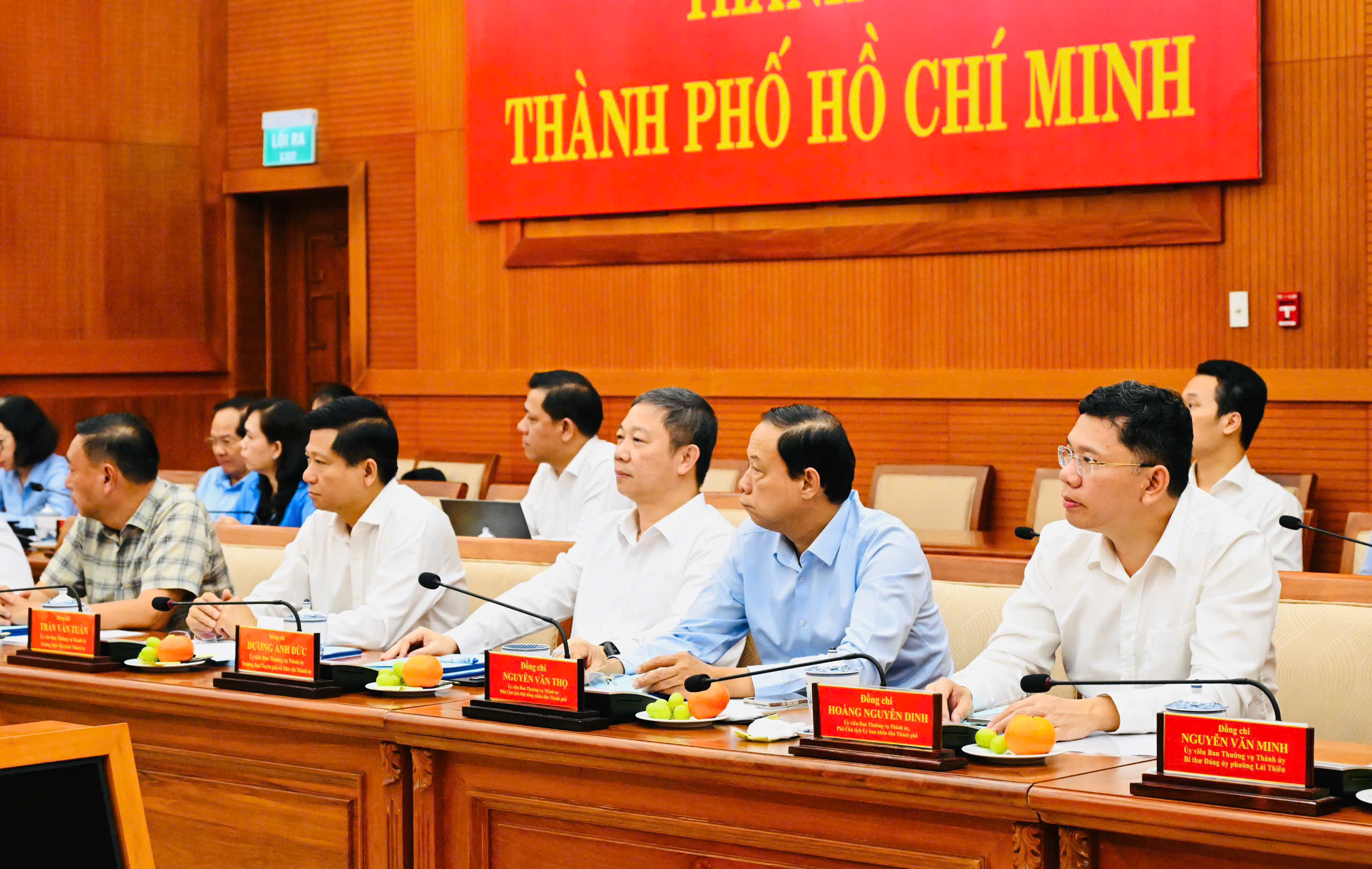 Chủ tịch Quốc hội Trần Thanh Mẫn công bố quyết định kiểm tra, giám sát tại TP.HCM