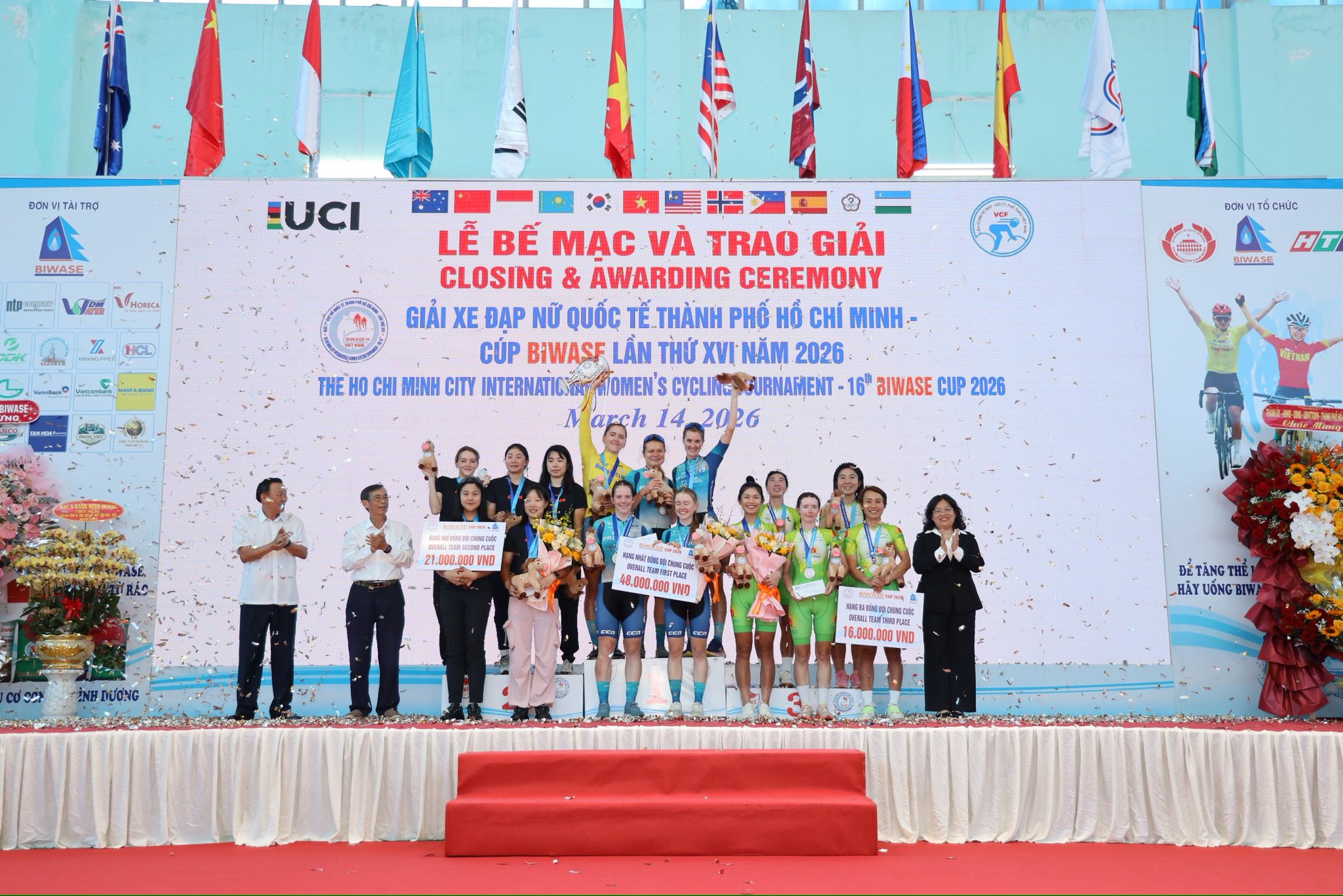 Nguyen Thi That spurtet inn til seier i siste etappe og sikret seg den ...