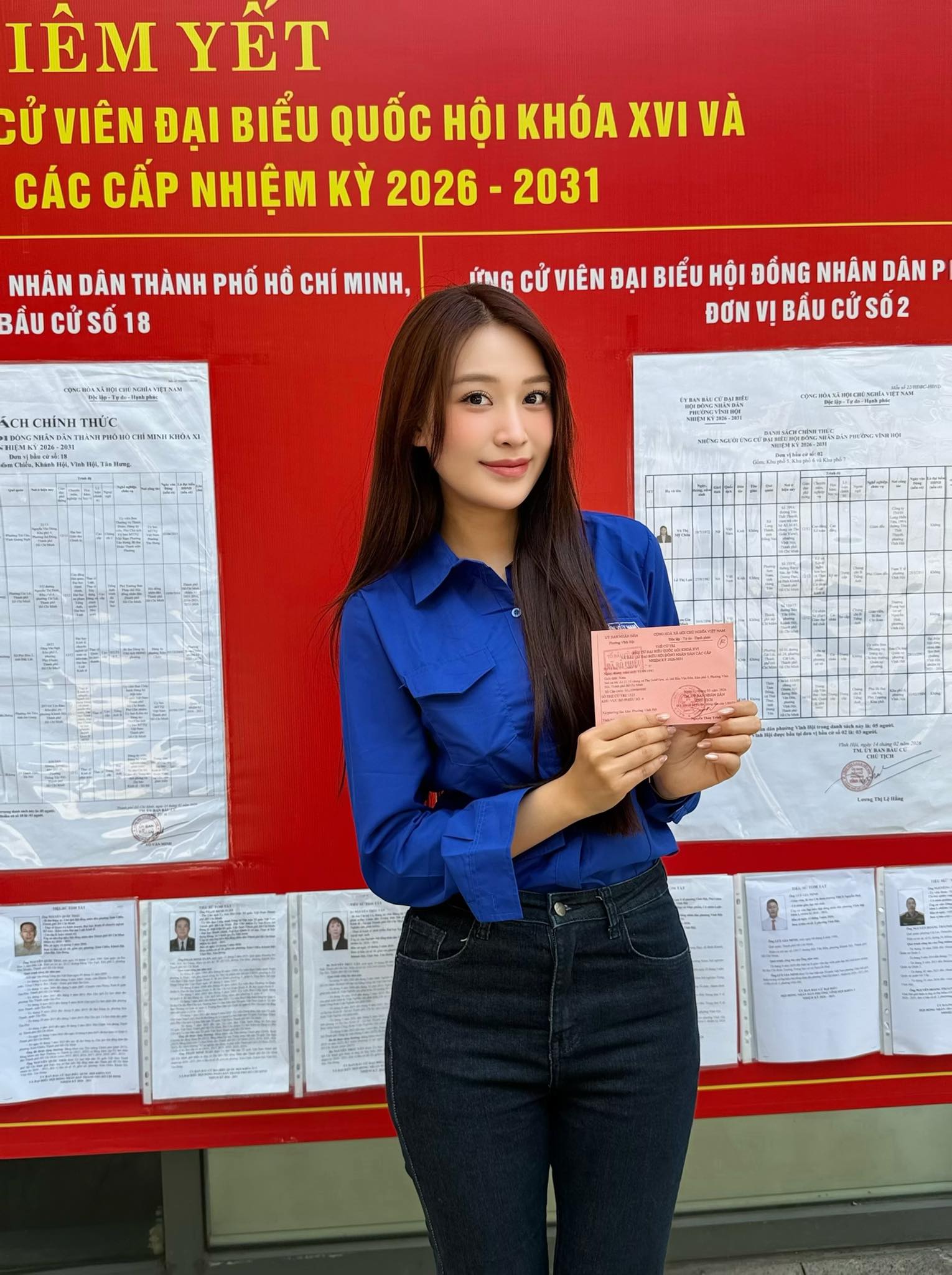 Sao Việt khoe những khoảnh khắc khó quên khi đi bầu cử - Ảnh 14.