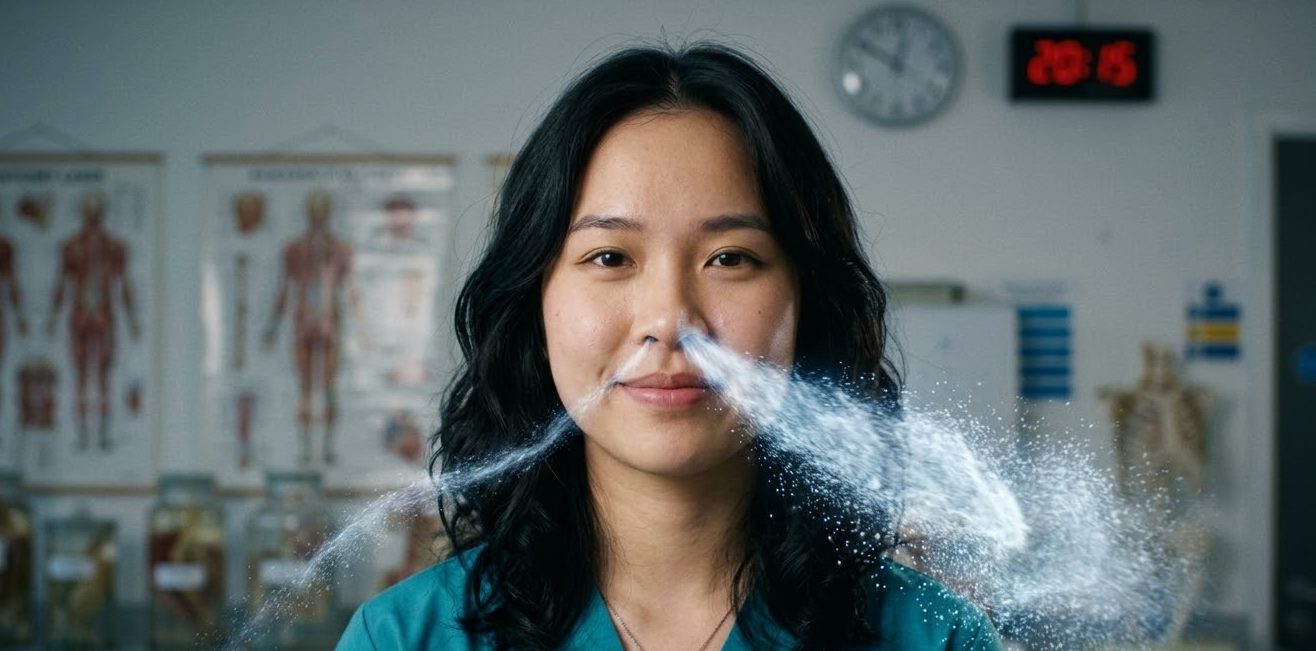 Giải mã bí ẩn: Tại sao chúng ta thường chỉ thở bằng một lỗ mũi? - Ảnh 1.