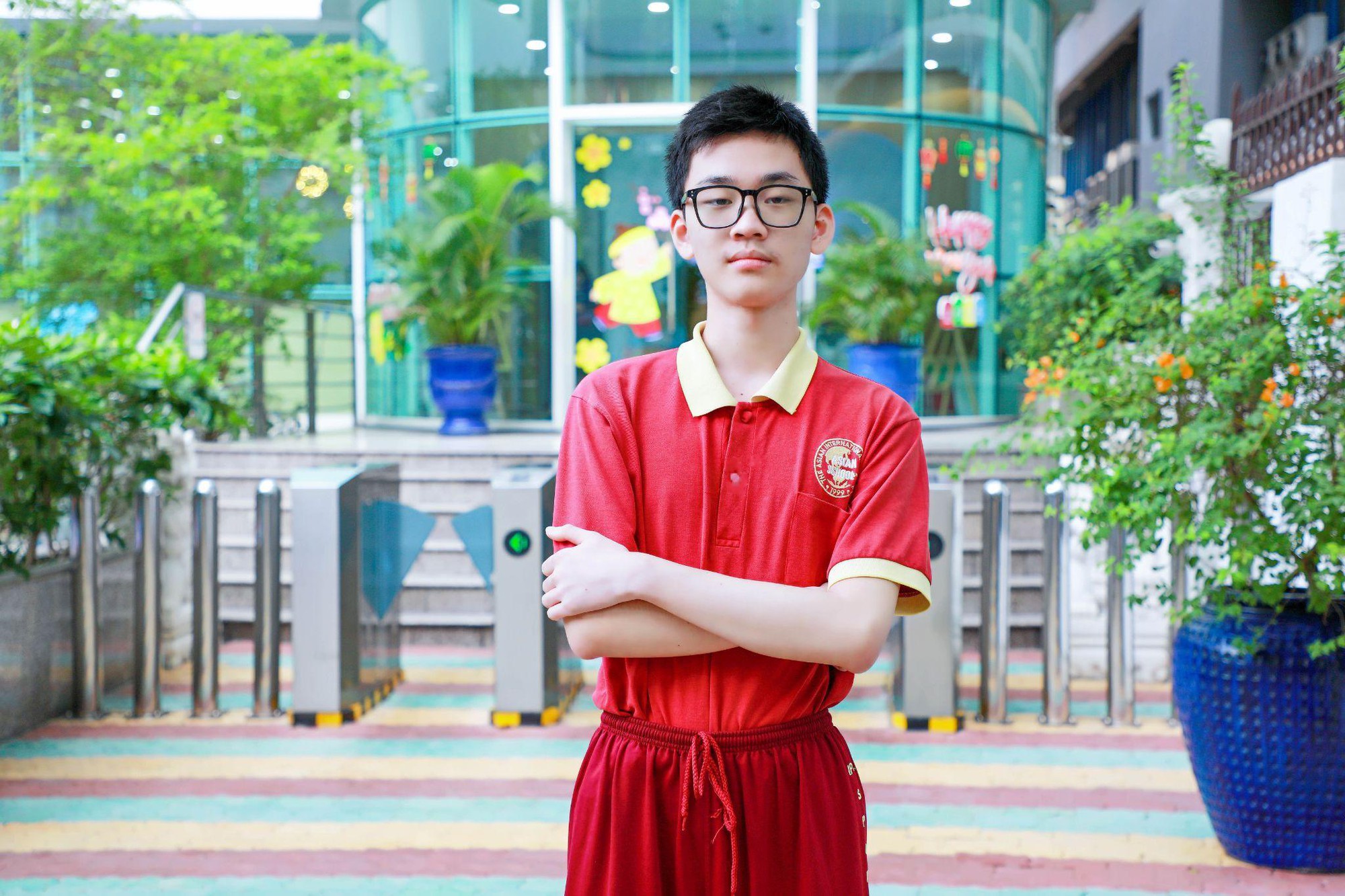 Một trường quốc tế đạt 14 giải cao Kỳ thi học sinh giỏi lớp 12 - Ảnh 1.