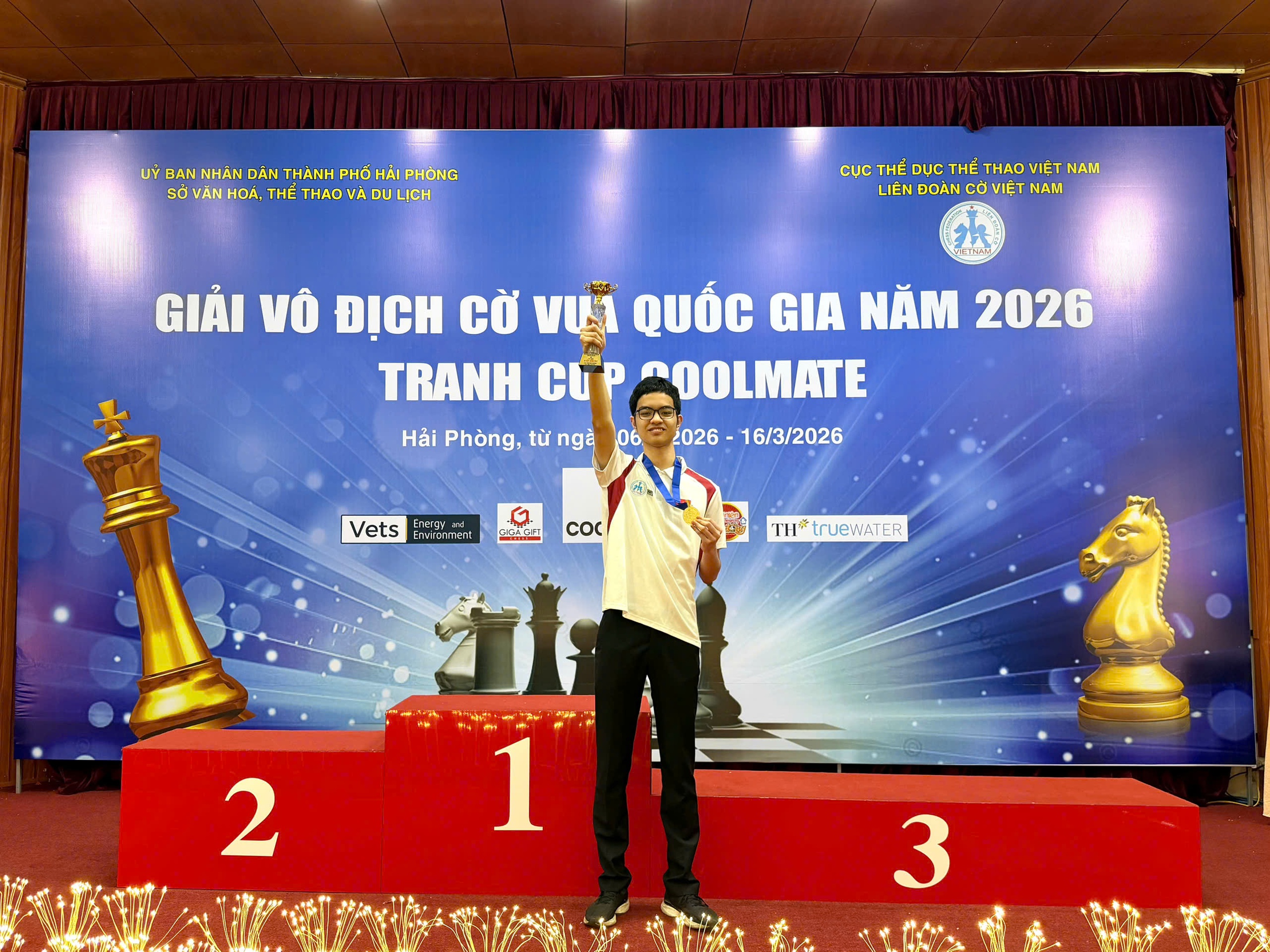 Kỳ thủ Bành Gia Huy: Vô địch cờ vua quốc gia và thử sức tại Đường lên đỉnh Olympia