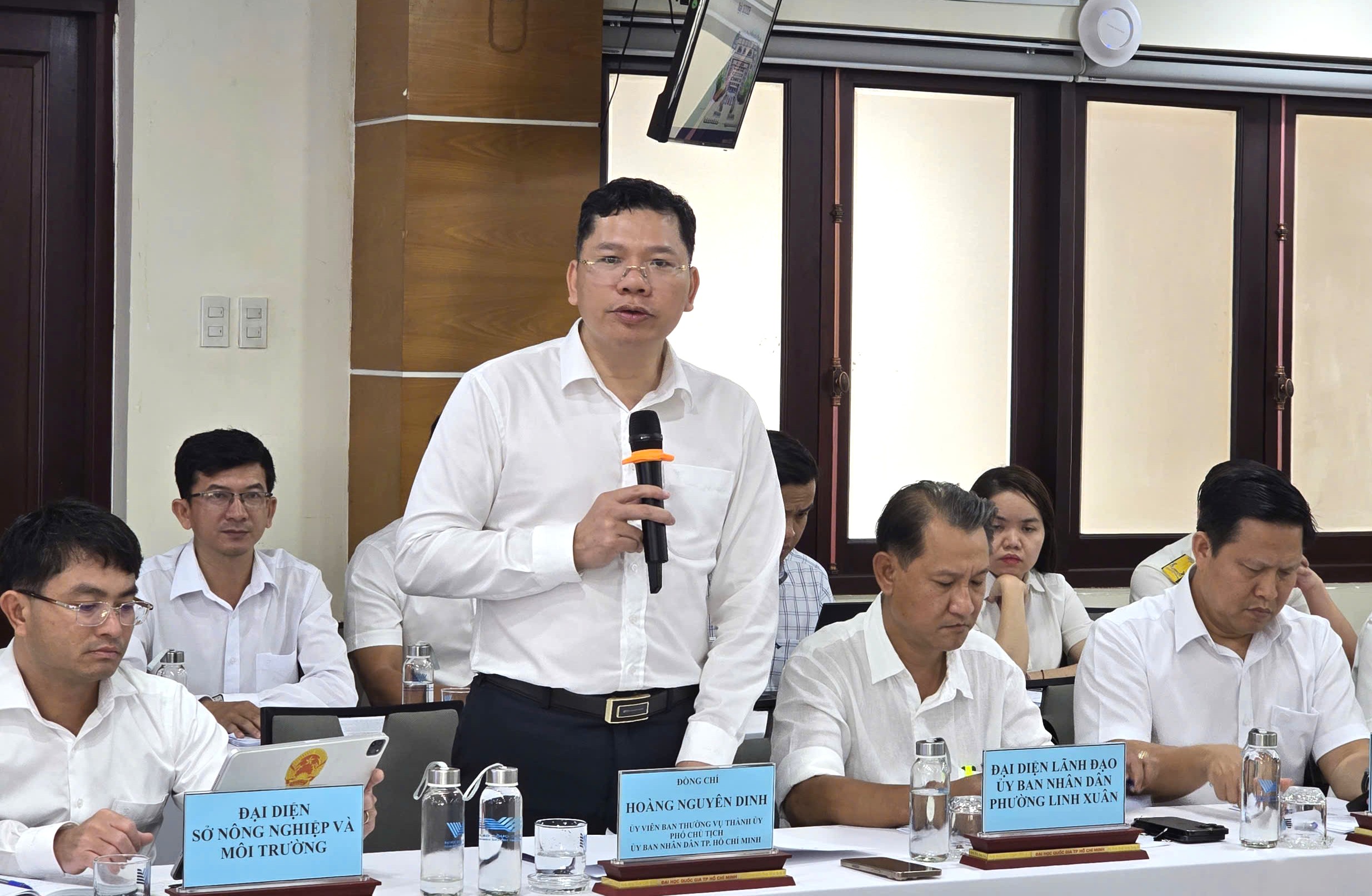 Phó Chủ tịch UBND TP.HCM chỉ đạo về bồi thường giải phóng mặt bằng dự án khu đô thị Đại học Quốc gia