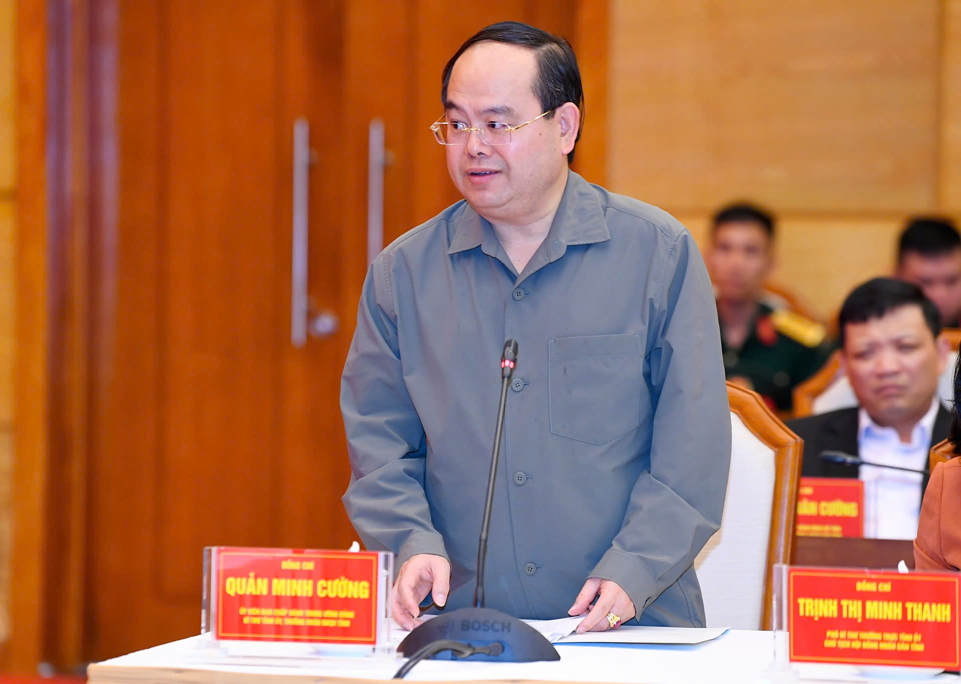 Đại tướng Phan Văn Giang làm việc với Tỉnh ủy Quảng Ninh - Ảnh 2.