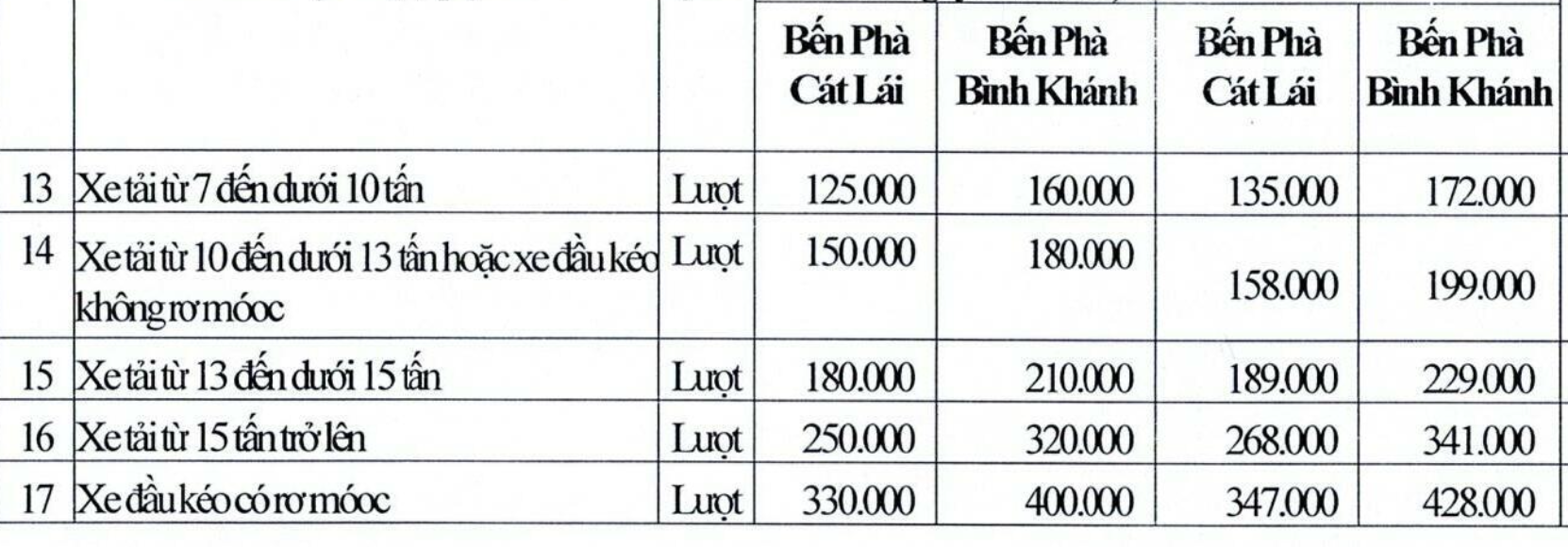 phà Cát Lái và Bình Khánh - Ảnh 3.