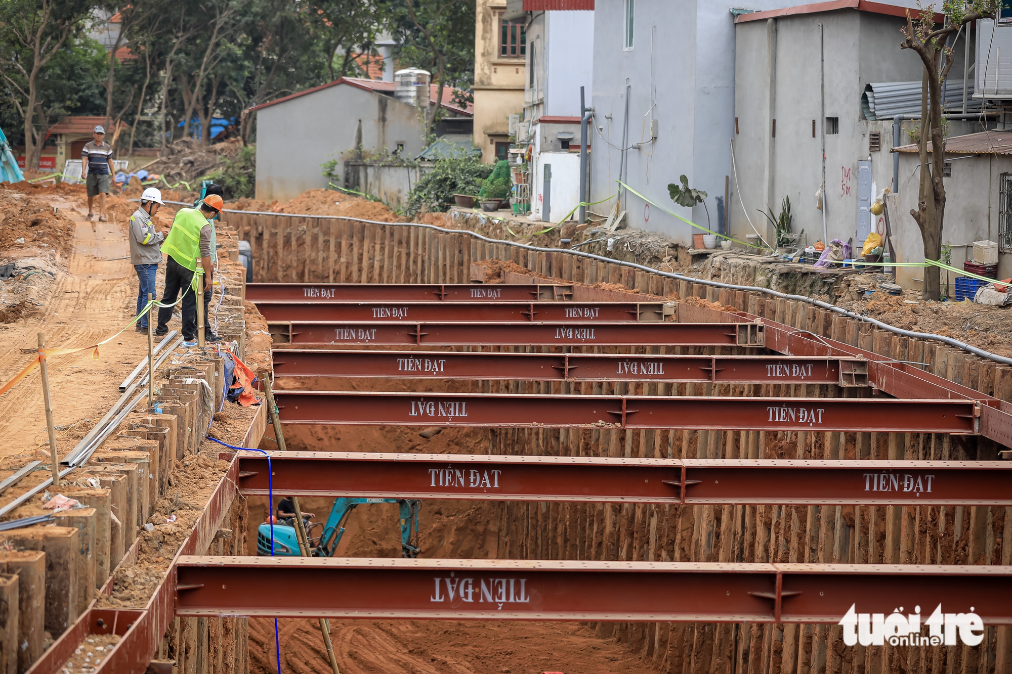 Hanoi races to complete flood-control projects ahead of rainy season- Ảnh 13.