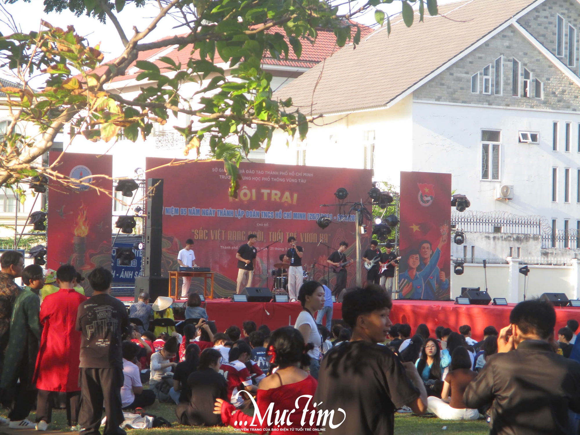 Teen Trường THPT Vũng Tàu sáng tạo, nhiệt huyết với Hội trại truyền thống 26-3- Ảnh 1. Teen Trường THPT Vũng Tàu sáng tạo, nhiệt huyết với Hội trại truyền thống 26-3- Ảnh 1.