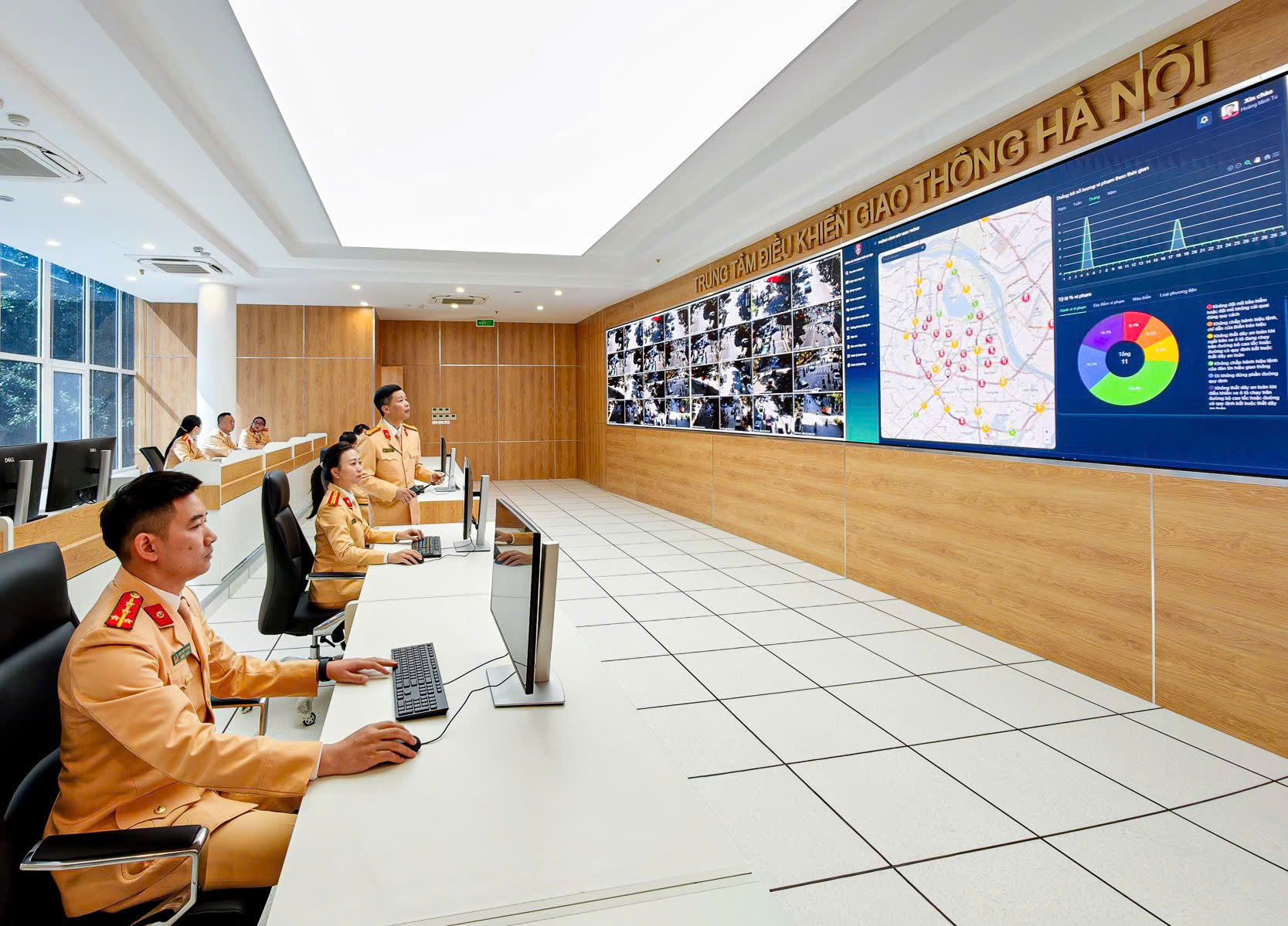 Hệ thống camera AI tại Hà Nội: Tăng cường hiệu quả quản lý giao thông và xử lý vi phạm