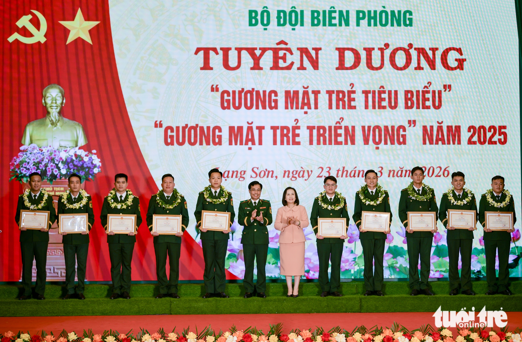 Tuyên dương 20 gương mặt trẻ tiêu biểu, triển vọng Bộ đội biên phòng năm 2025 - Ảnh 4.