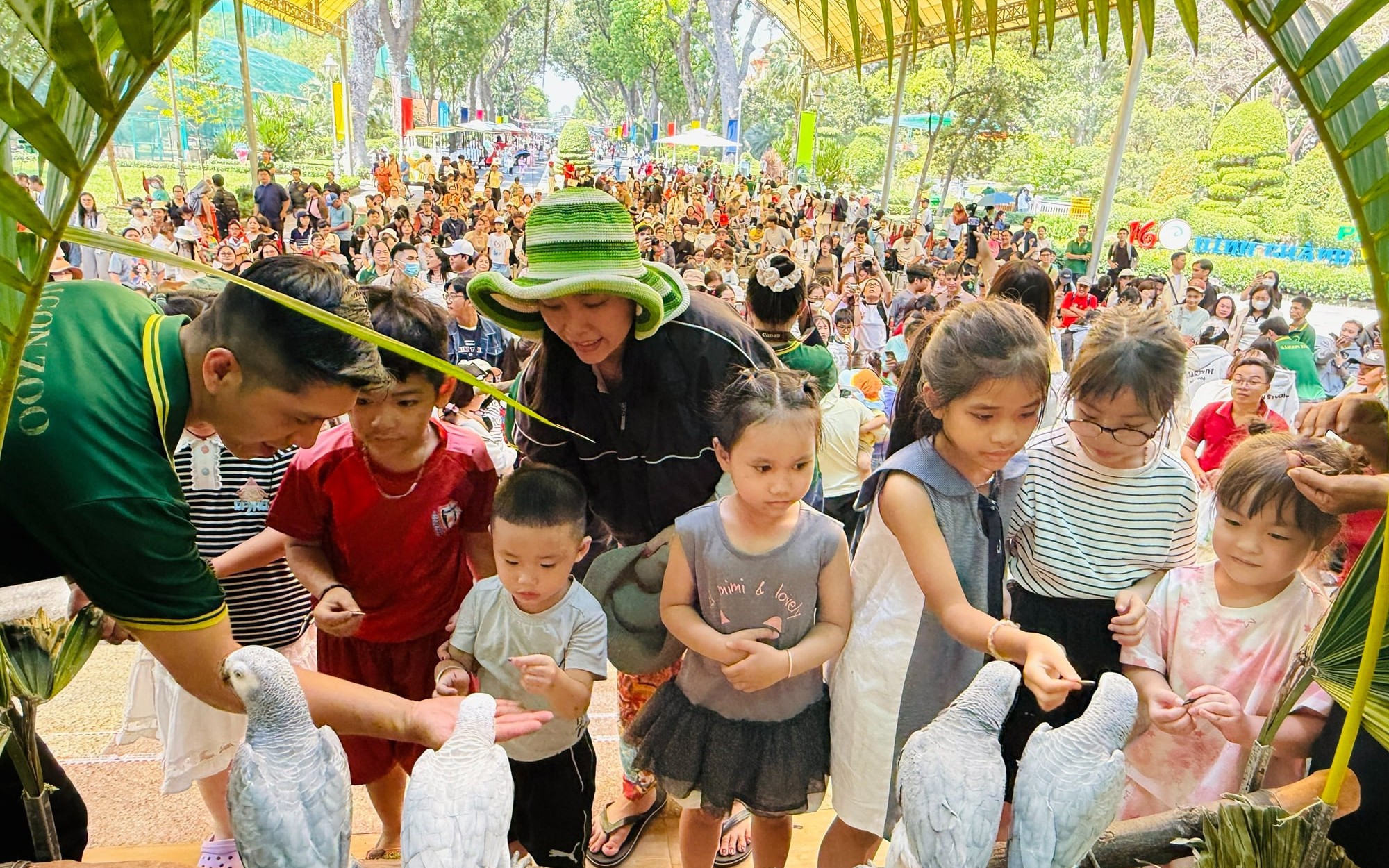Meditating frog statue sparks viral photo trend at Ho Chi Minh City zoo - Ảnh 2.