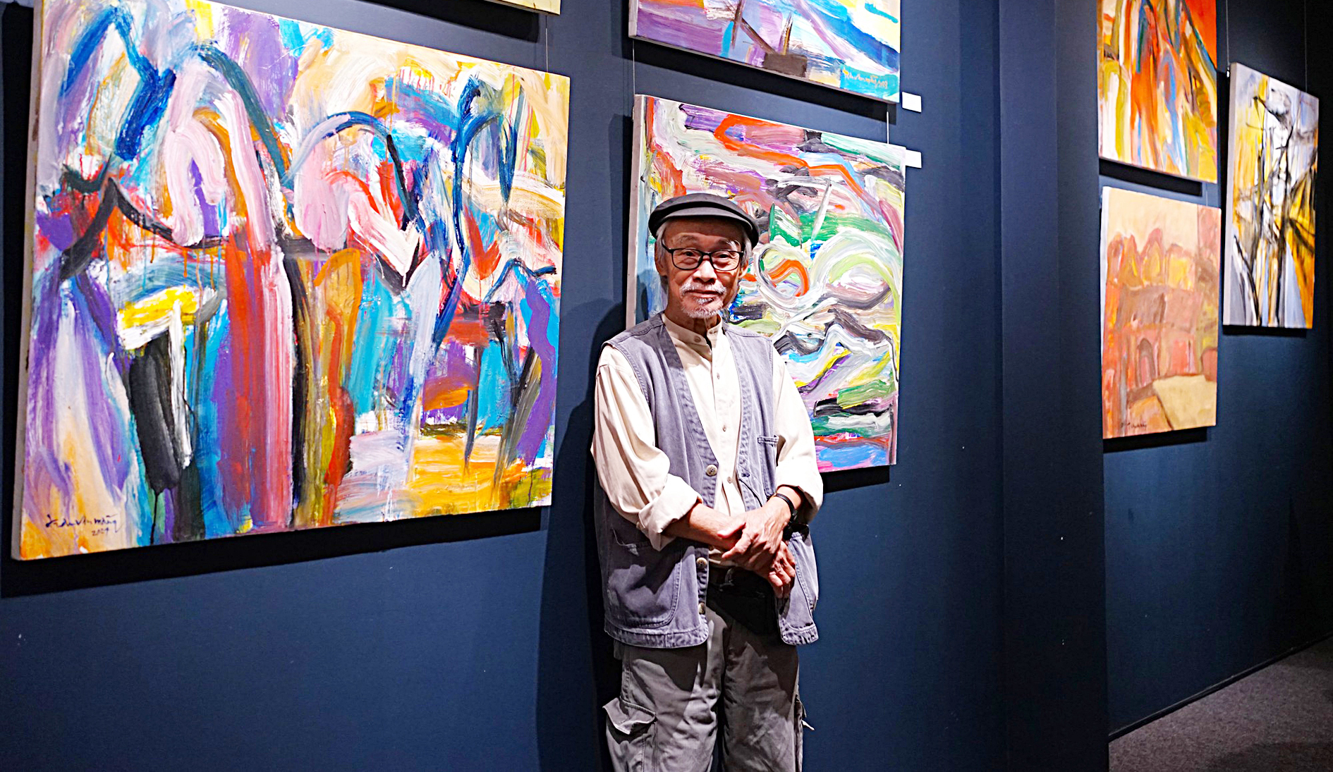 Vọng của họa sĩ, kỷ lục gia Trần Văn Mãng - Ảnh 1. Trần Văn Mãng - Ảnh 1.