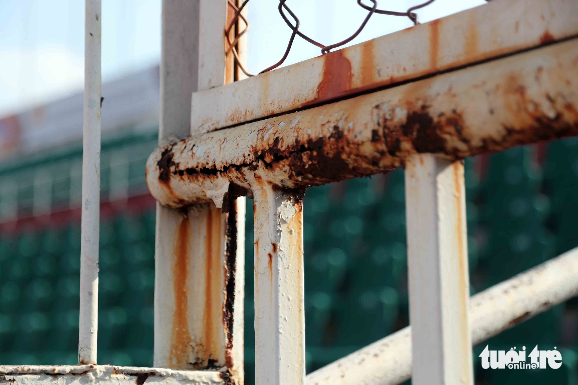 Sân Thống Nhất bắt đầu được cải tạo, nâng cấp - Ảnh 8.