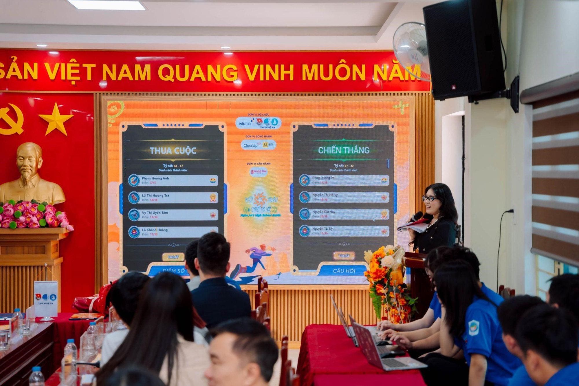 Vũ đài trí tuệ: Sân chơi tiếng Anh học thuật cho học sinh Nghệ An