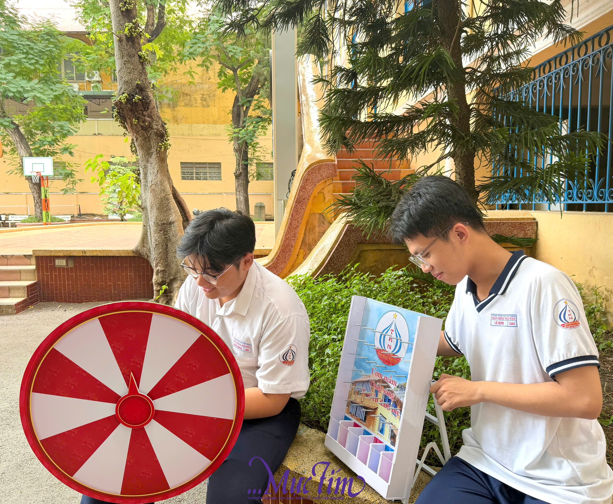 Trường THPT Trần Khai Nguyên huy động cựu học sinh cùng đến Ngày hội Tự tin vào lớp 10- Ảnh 2.