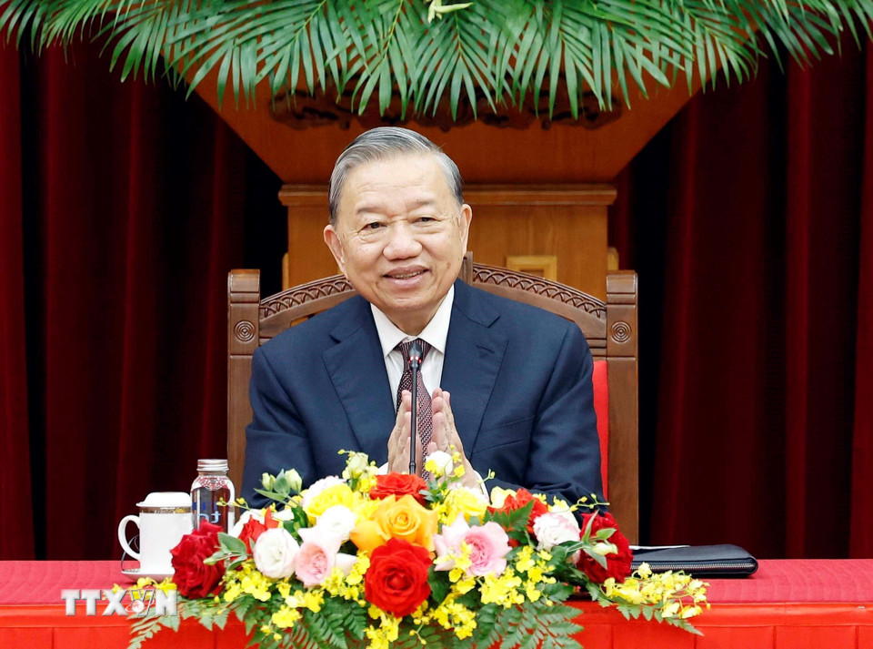 Tổng Bí thư Tô Lâm: Đưa Việt Nam thành trung tâm của đổi mới sáng tạo và chuyển đổi số - Ảnh 1.