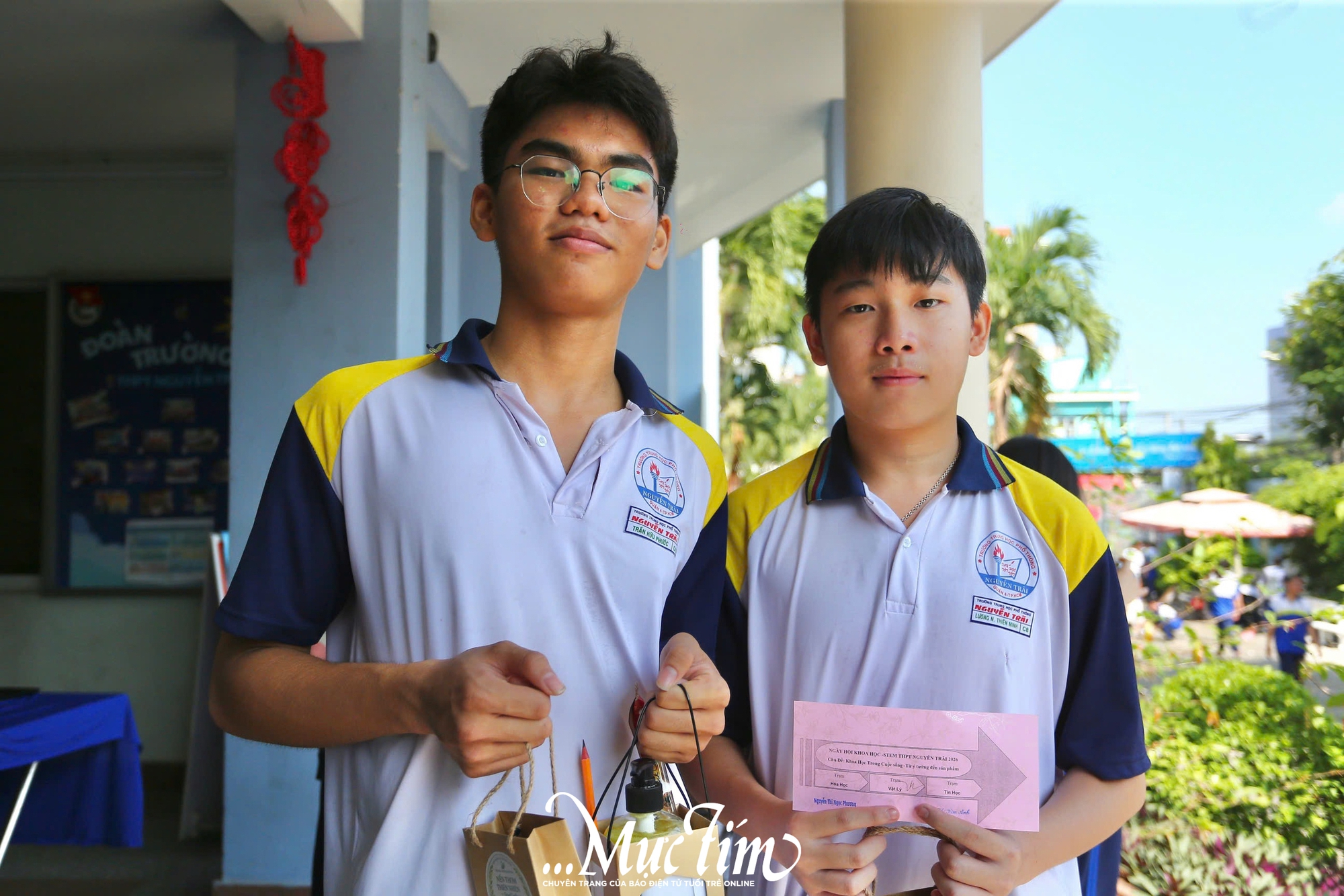 Học trò Trường THPT Nguyễn Trãi biến ý tưởng khoa học thành sản phẩm - Ảnh 15.