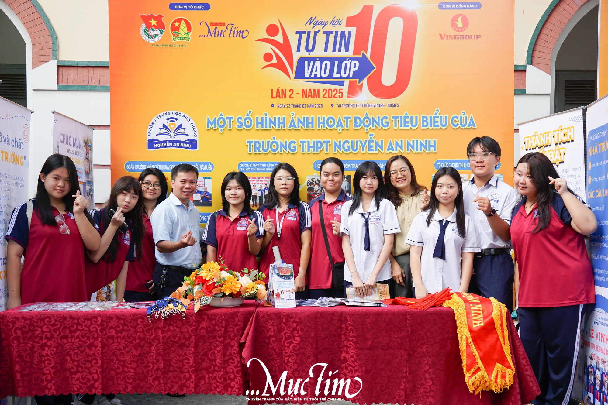 Khám phá Trường THPT Nguyễn An Ninh tại Ngày hội Tự tin vào lớp 10- Ảnh 1.