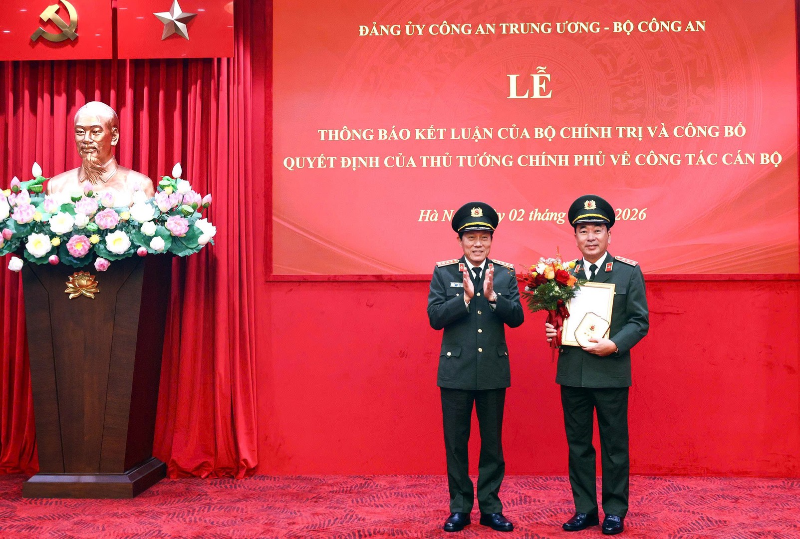 Thượng tướng Trần Quốc Tỏ thôi giữ chức Thứ trưởng Bộ Công an, nghỉ công tác từ 1-3 - Ảnh 1.