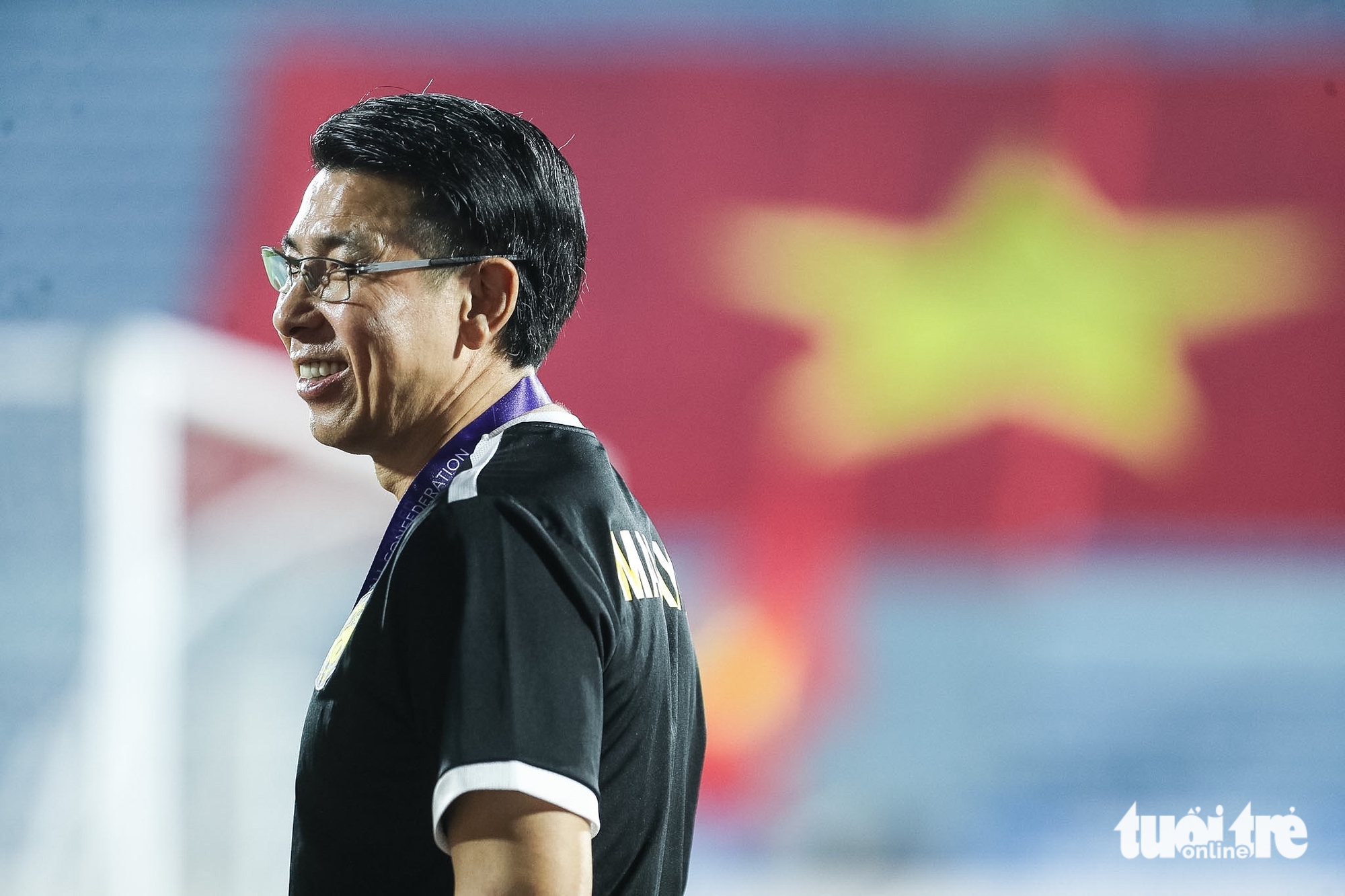 Nhân vật đặc biệt của tuyển Malaysia trong buổi tổng duyệt trên sân Thiên Trường - Ảnh 1.