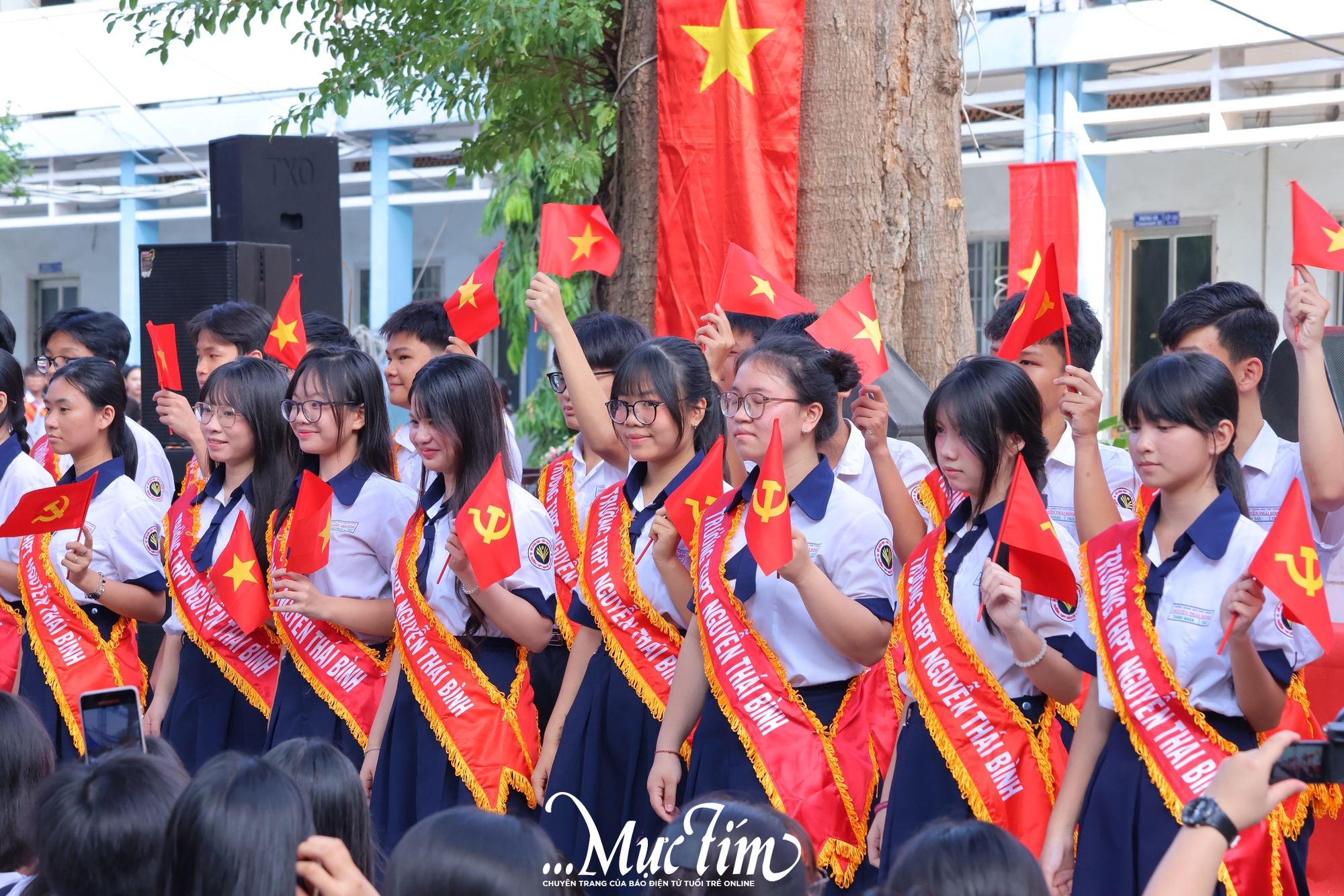 Tự tin vào lớp 10: Đội hình diễu hành Trường THPT Hàn Thuyên, Gò Vấp, Nguyễn Thái Bình, Trường Trung học Thực hành Sài Gòn- Ảnh 12.