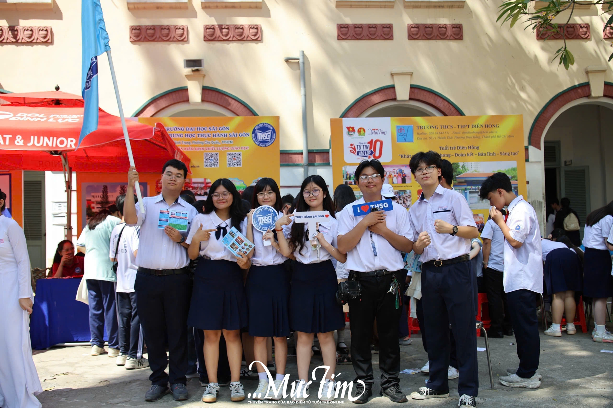 Tự tin vào lớp 10: Đội hình diễu hành Trường THPT Hàn Thuyên, Gò Vấp, Nguyễn Thái Bình, Trường Trung học Thực hành Sài Gòn- Ảnh 15.