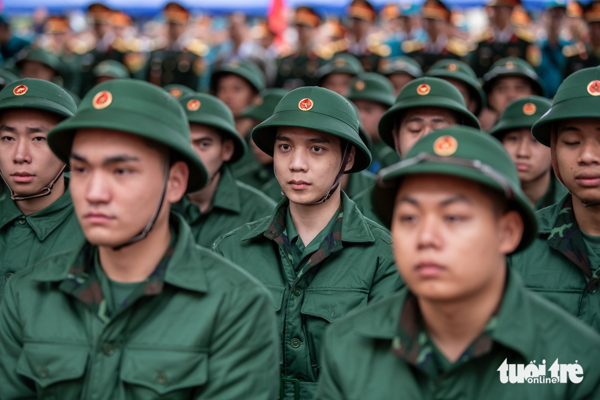 nhập ngũ - Ảnh 1.