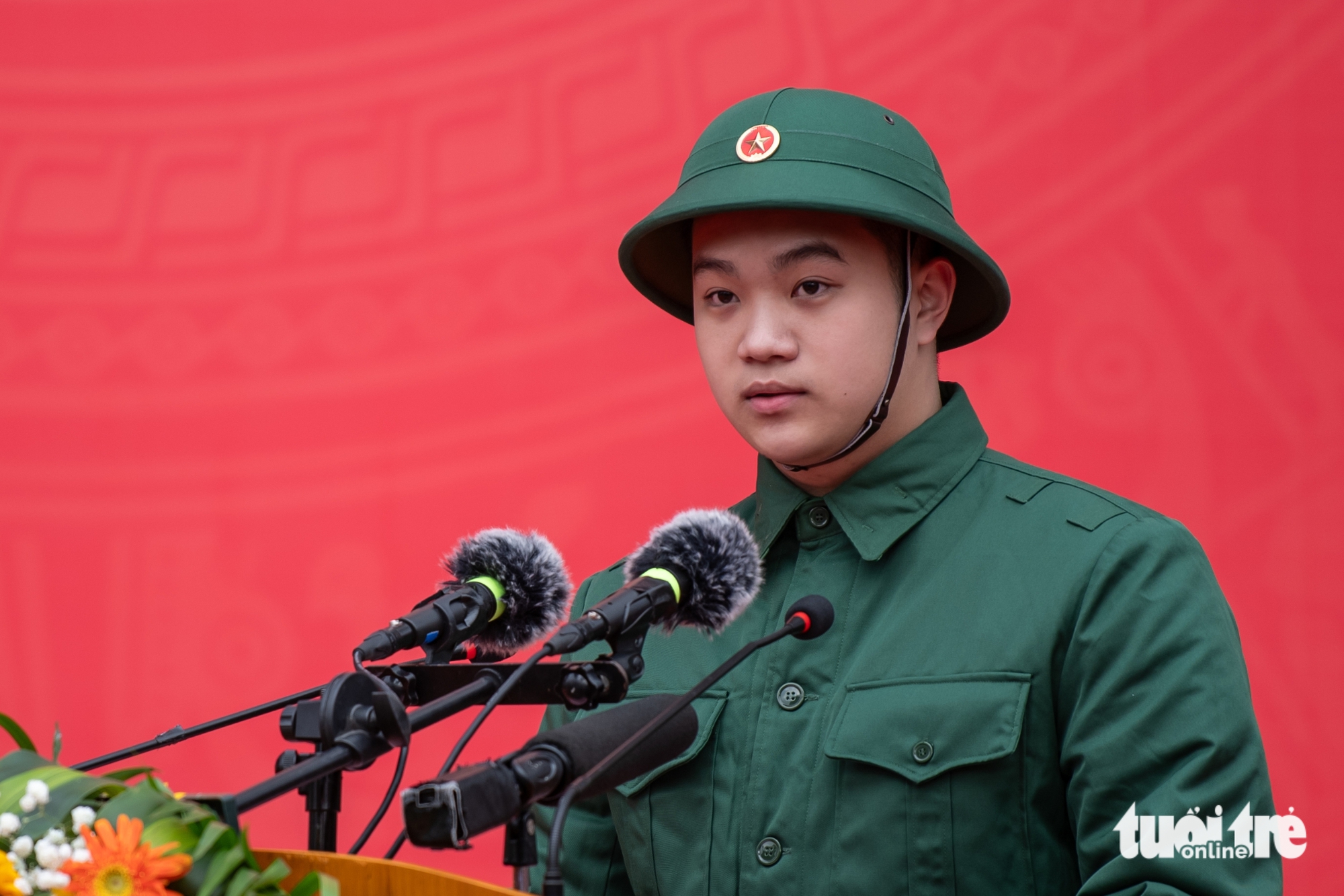 Gần 5.000 thanh niên thủ đô Hà Nội lên đường nhập ngũ - Ảnh 8.