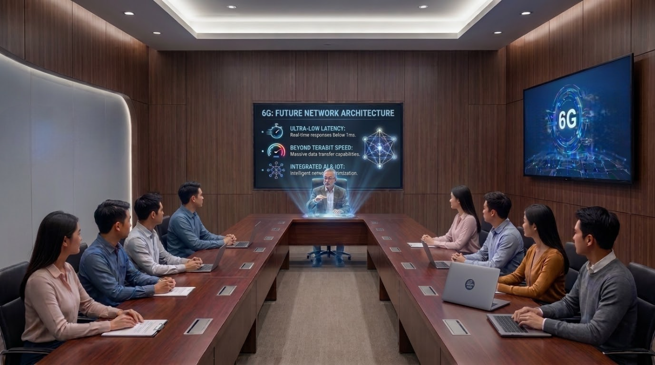 6G có thể biến những cuộc họp online thành gặp mặt 'thật' - Ảnh 1.