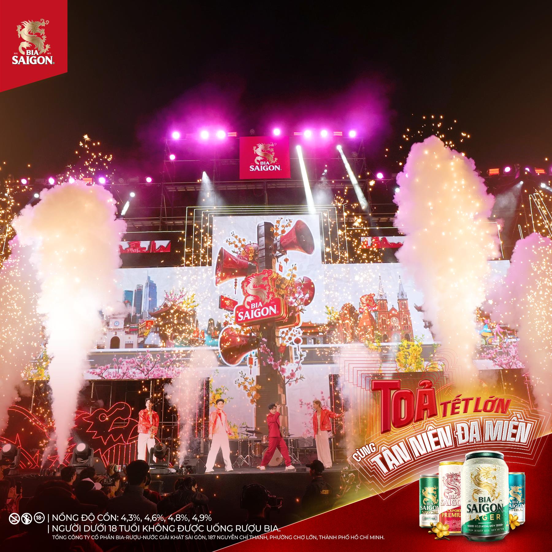 Bia Saigon mang đại tiệc 'Tân Niên Đa Miền' tới Đắk Lắk - Ảnh 1.