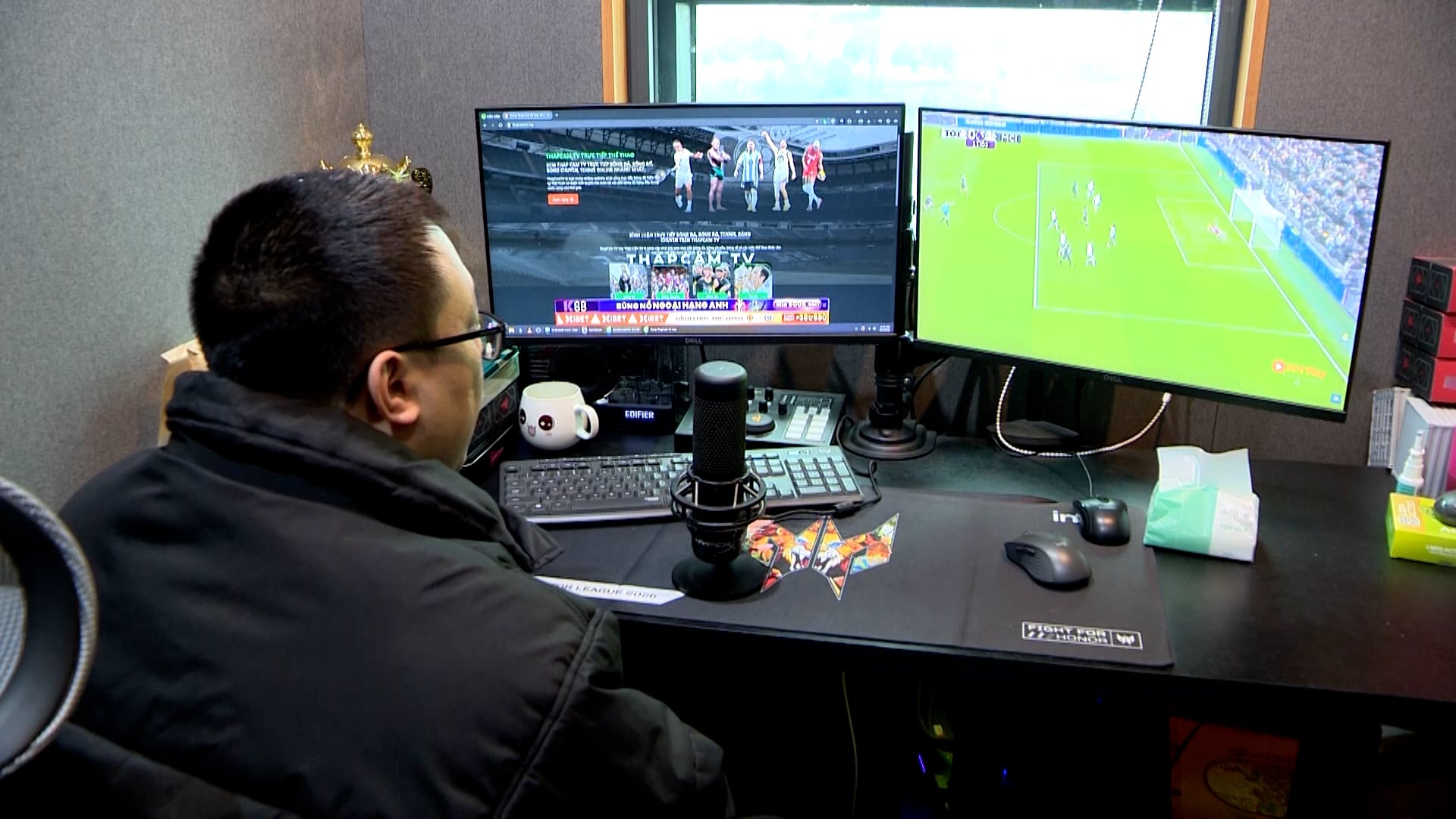 'Anh Thỏ' của XoilacTV thừa nhận bình luận, đưa lên web nhiều trận bóng đá không bản quyền - Ảnh 1.