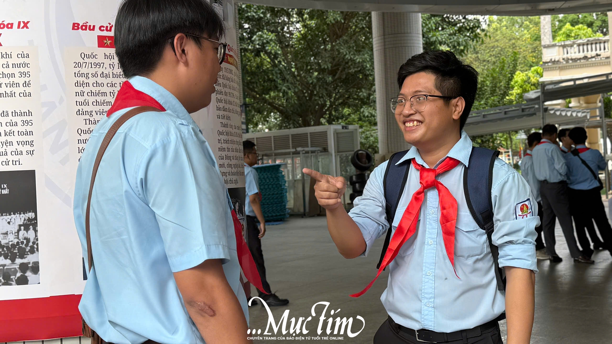 Những câu chuyện dễ thương trong ngày thi thứ hai Olympic Cánh én lần thứ 15- Ảnh 4.