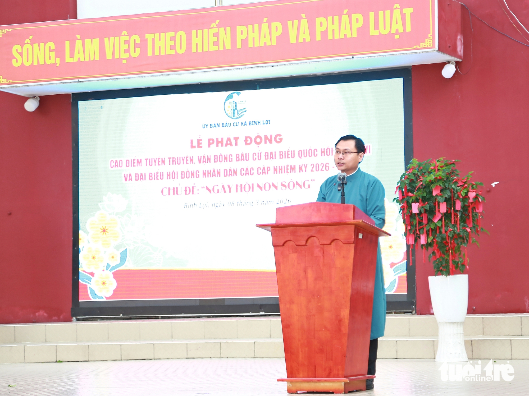 Cử tri Bình Lợi kỳ vọng đại biểu gần dân, phản ánh nguyện vọng của dân - Ảnh 1.