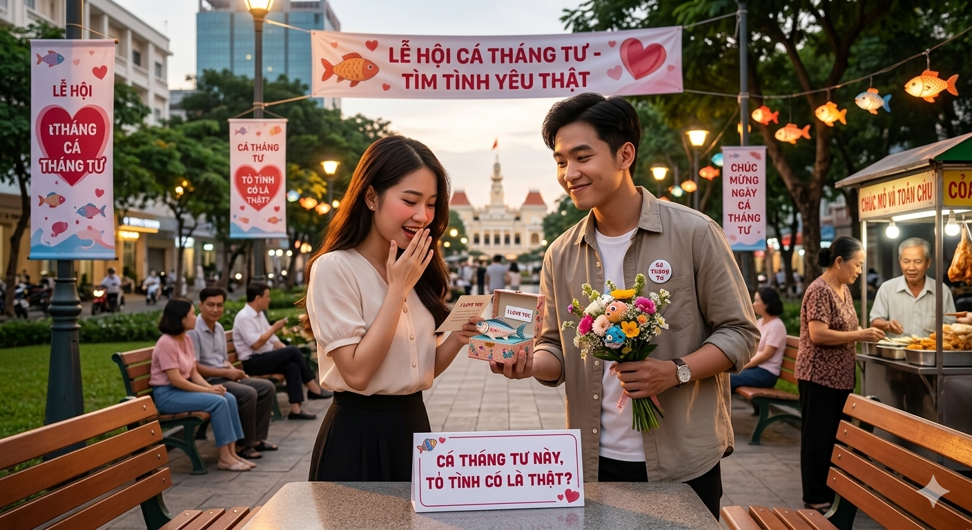 Tỏ Tình Ngày Cá Tháng Tư: Thành Đôi Hay Mượn Cớ Đùa Giỡn Tình cảm?
