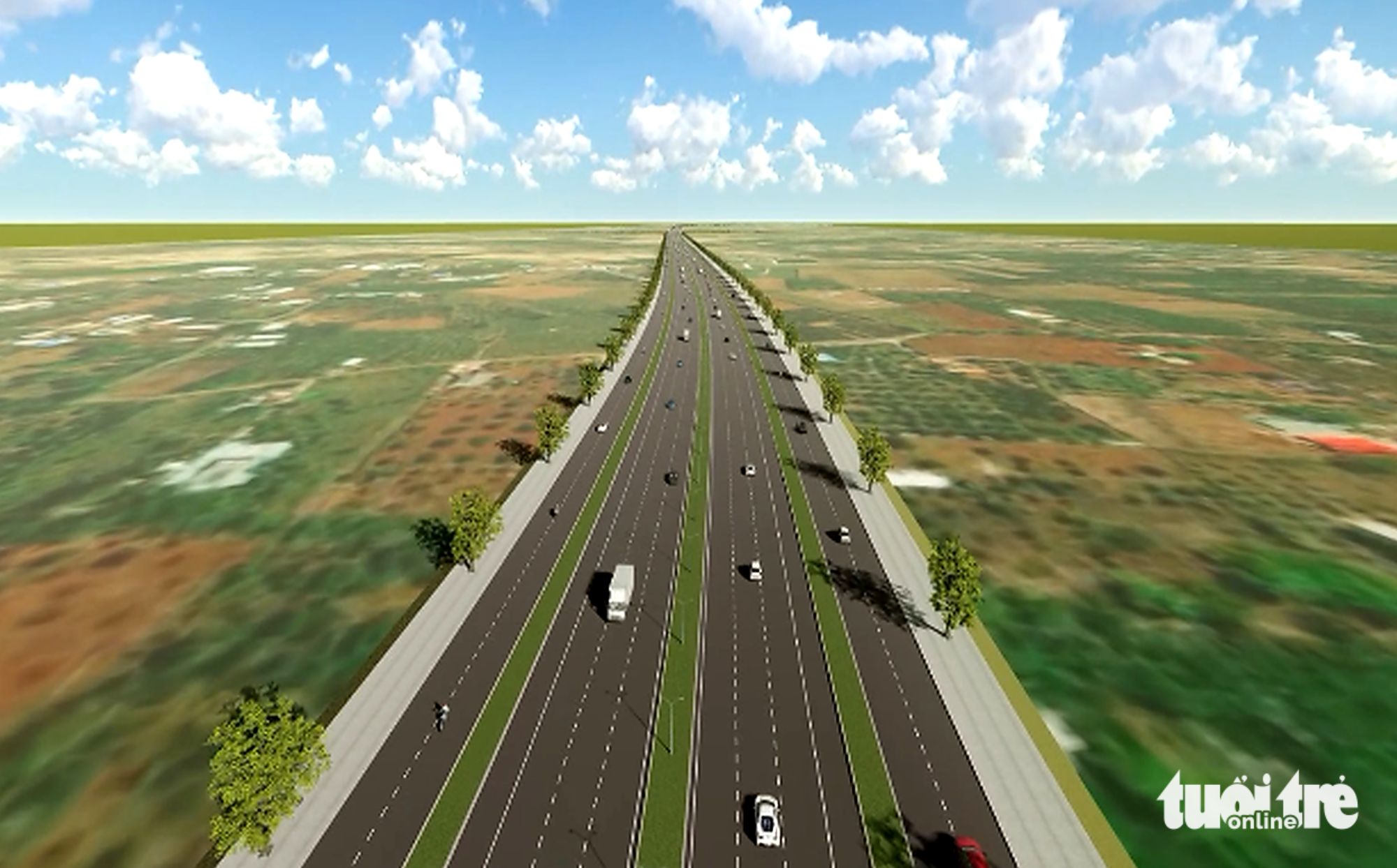 Dự án cao tốc Hồ Tràm - sân bay Long Thành có cầu cạn trên cao qua khu bảo tồn thiên nhiên - Ảnh 1.