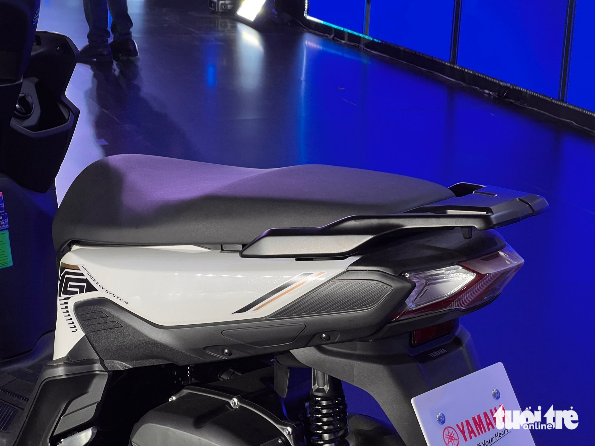 Yamaha Gear ra mắt Việt Nam đấu Honda Vision: Giá từ hơn 30,4 triệu đồng, động cơ hybrid, smartkey - Ảnh 4.